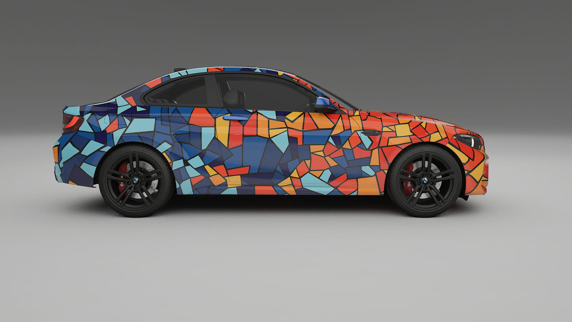 BMW M2 F87 facelift LCI BARCELONA – Kit Wrap PPF Personalizat din Folie de Poliuretan Imprimabilă