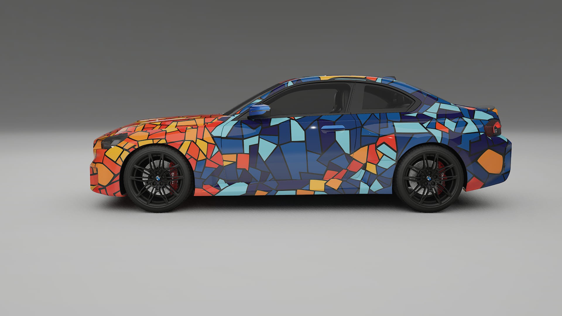 BMW M2 G87 BARCELONA – Kit Wrap PPF Personalizat din Folie de Poliuretan Imprimabilă