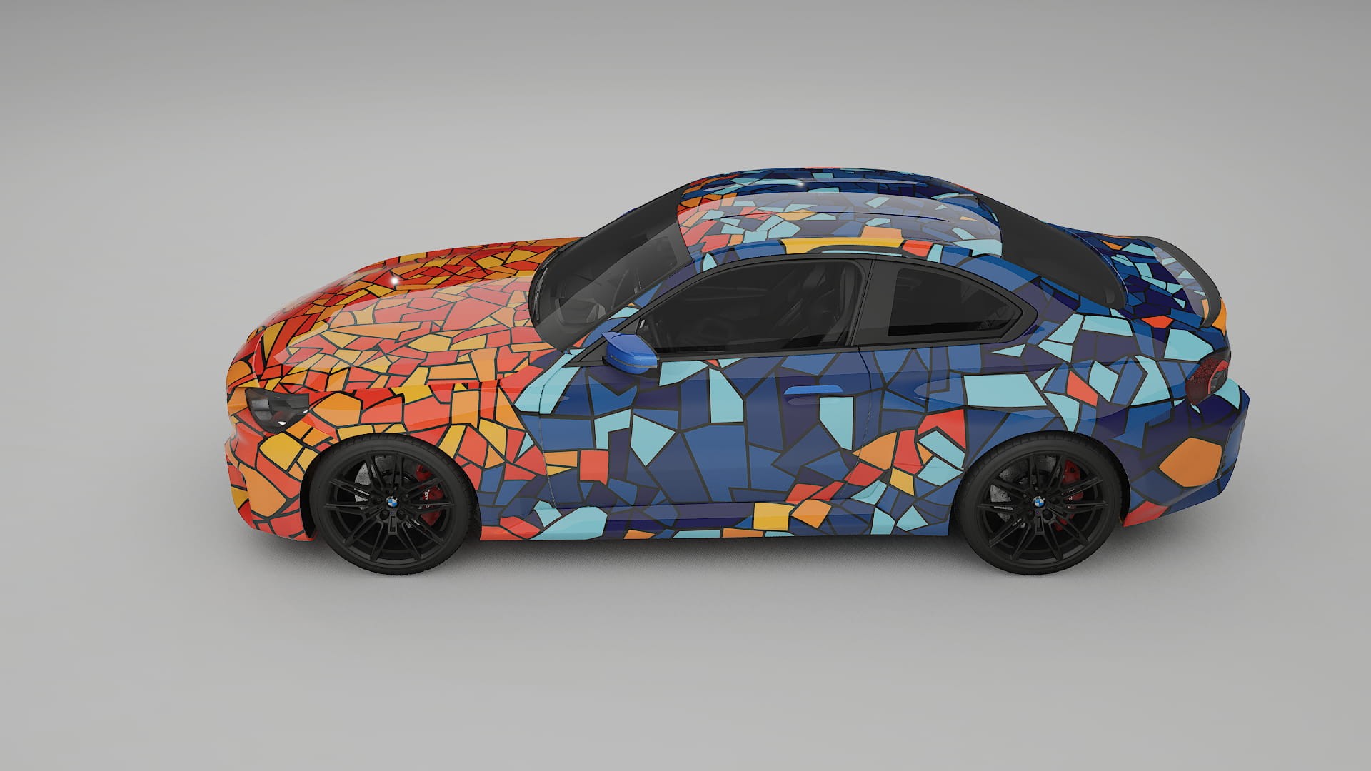 BMW M2 G87 BARCELONA – Kit Wrap PPF Personalizat din Folie de Poliuretan Imprimabilă
