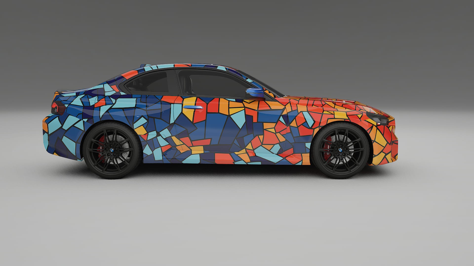 BMW M2 G87 BARCELONA – Kit Wrap PPF Personalizat din Folie de Poliuretan Imprimabilă