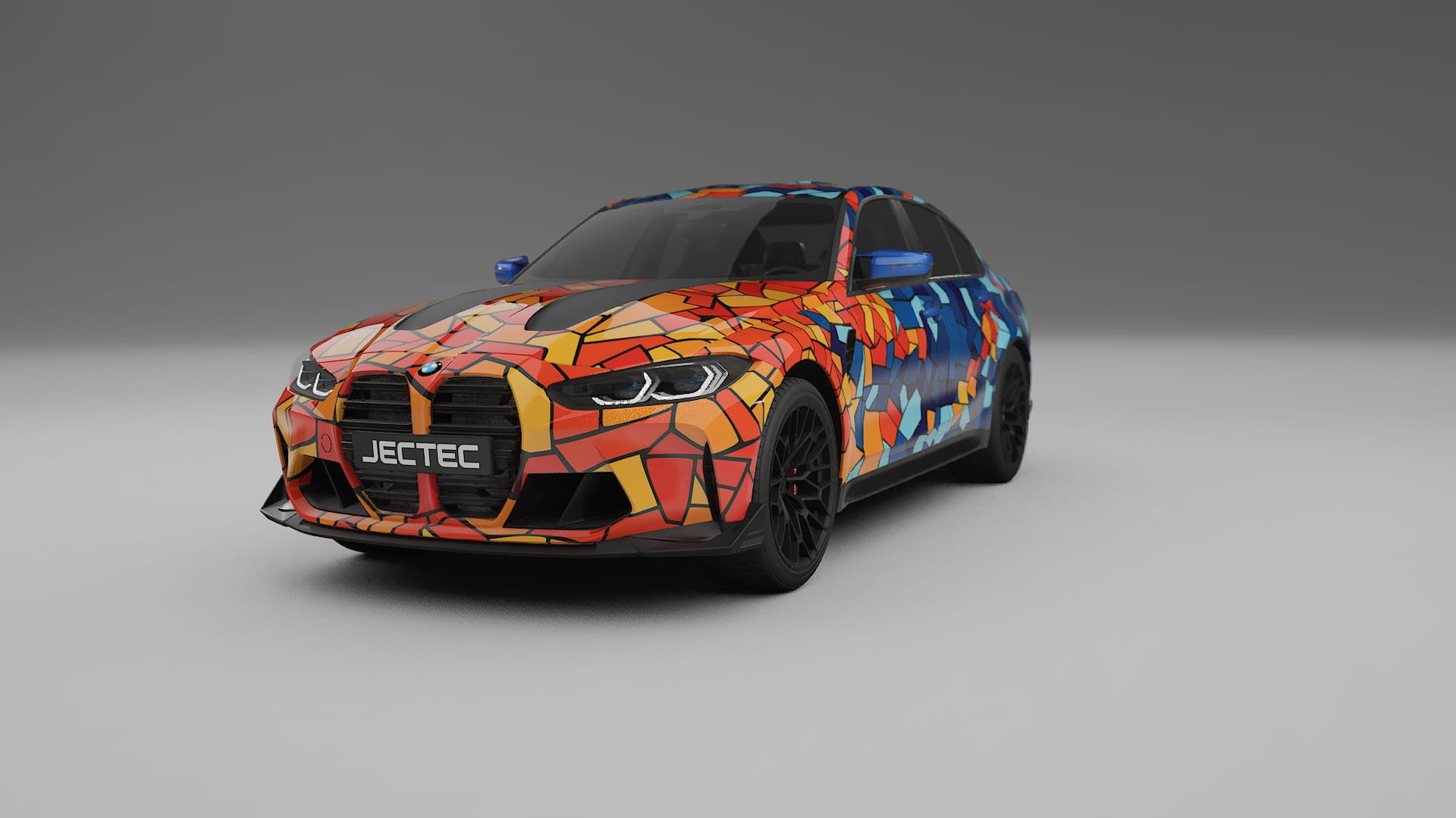 BMW M3 G80 Competition CS BARCELONA – Kit Wrap PPF Personalizat din Folie de Poliuretan Imprimabilă