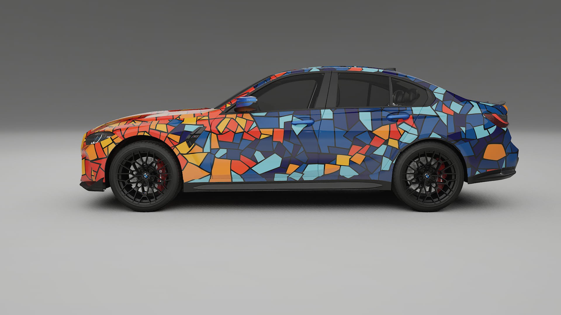 BMW M3 G80 Competition CS BARCELONA – Kit Wrap PPF Personalizat din Folie de Poliuretan Imprimabilă