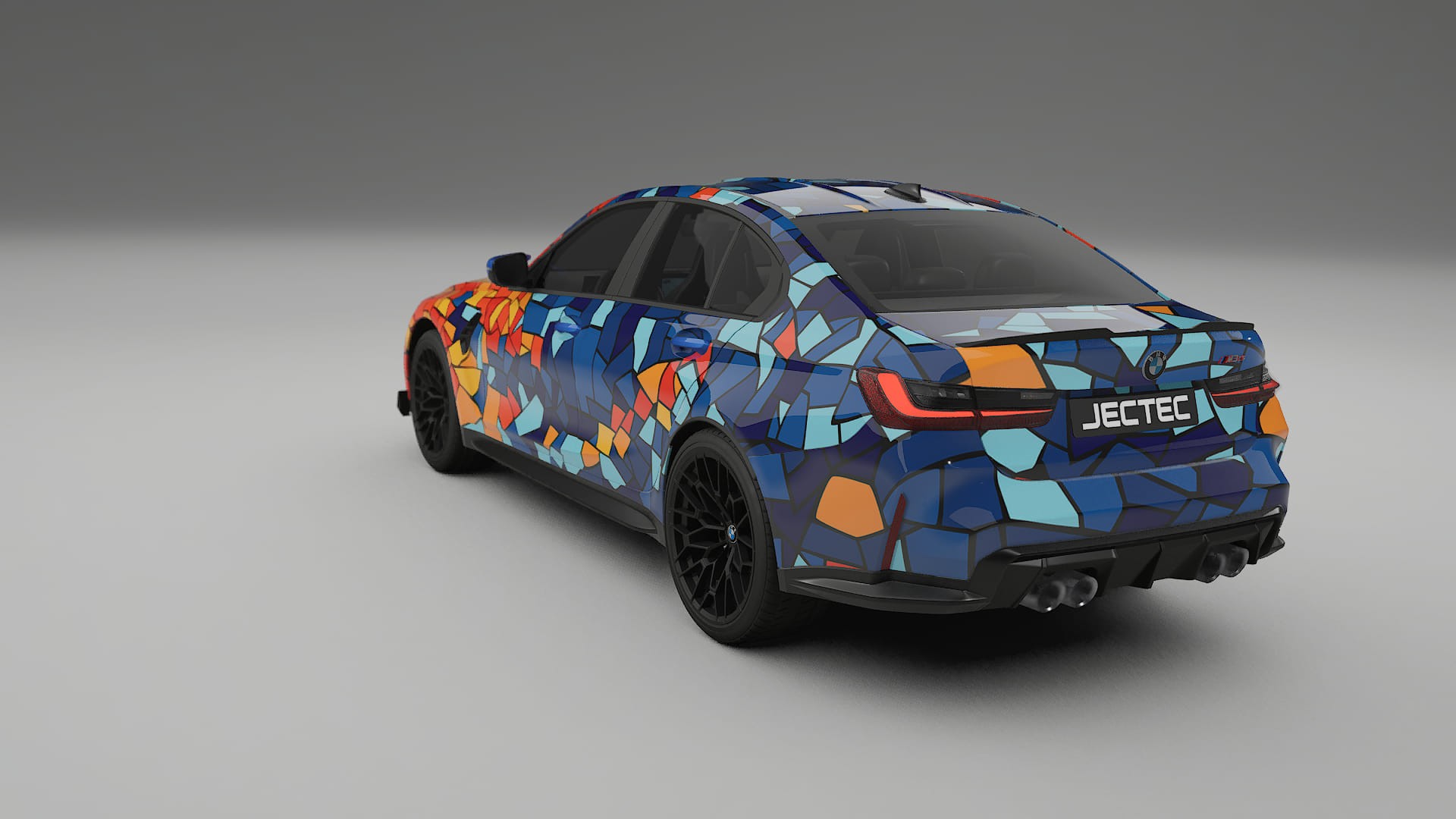 BMW M3 G80 Competition CS BARCELONA – Kit Wrap PPF Personalizat din Folie de Poliuretan Imprimabilă