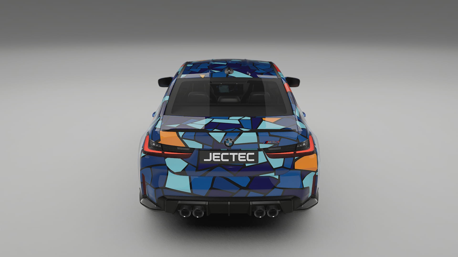 BMW M3 G80 Competition CS BARCELONA – Kit Wrap PPF Personalizat din Folie de Poliuretan Imprimabilă