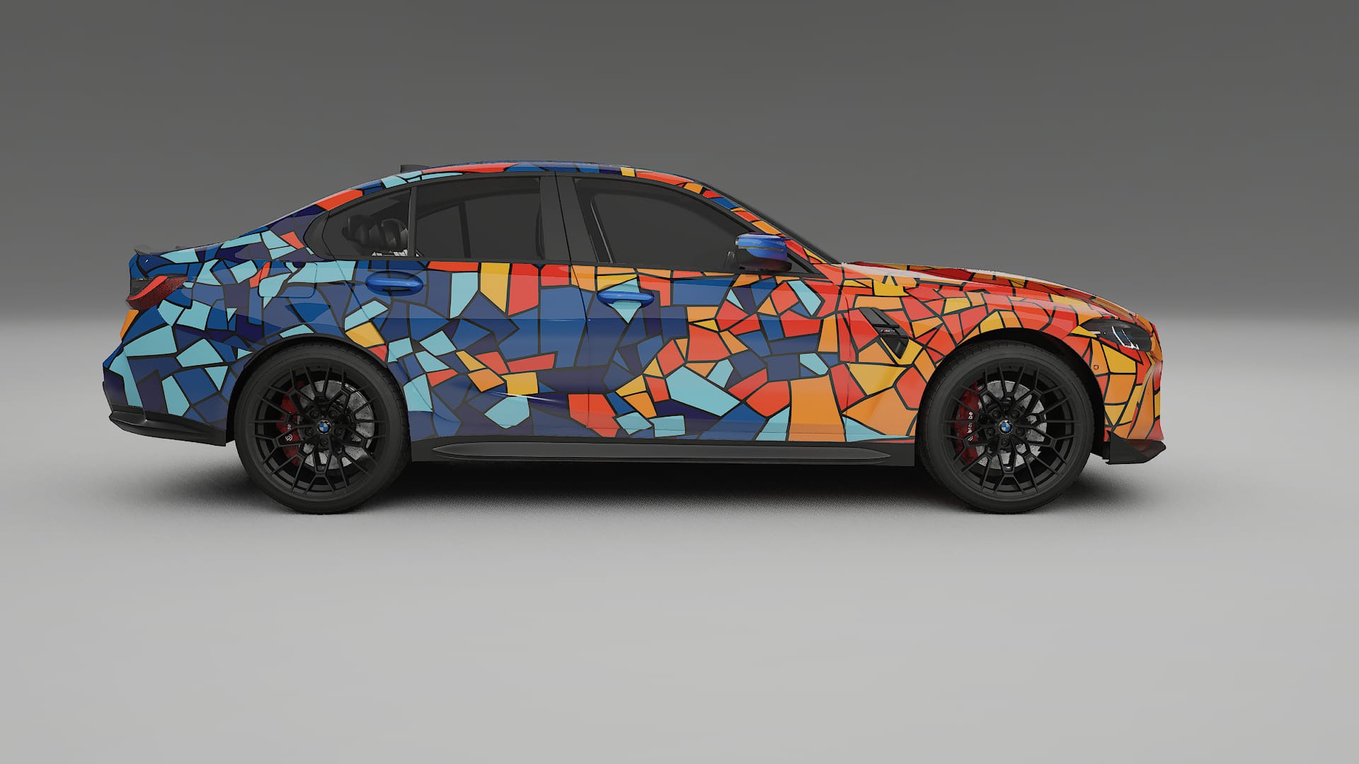 BMW M3 G80 Competition CS BARCELONA – Kit Wrap PPF Personalizat din Folie de Poliuretan Imprimabilă