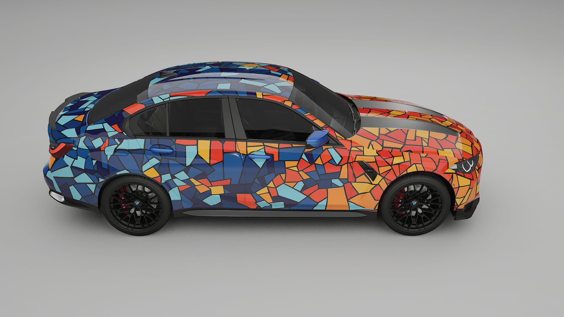 BMW M3 G80 Competition CS BARCELONA – Kit Wrap PPF Personalizat din Folie de Poliuretan Imprimabilă