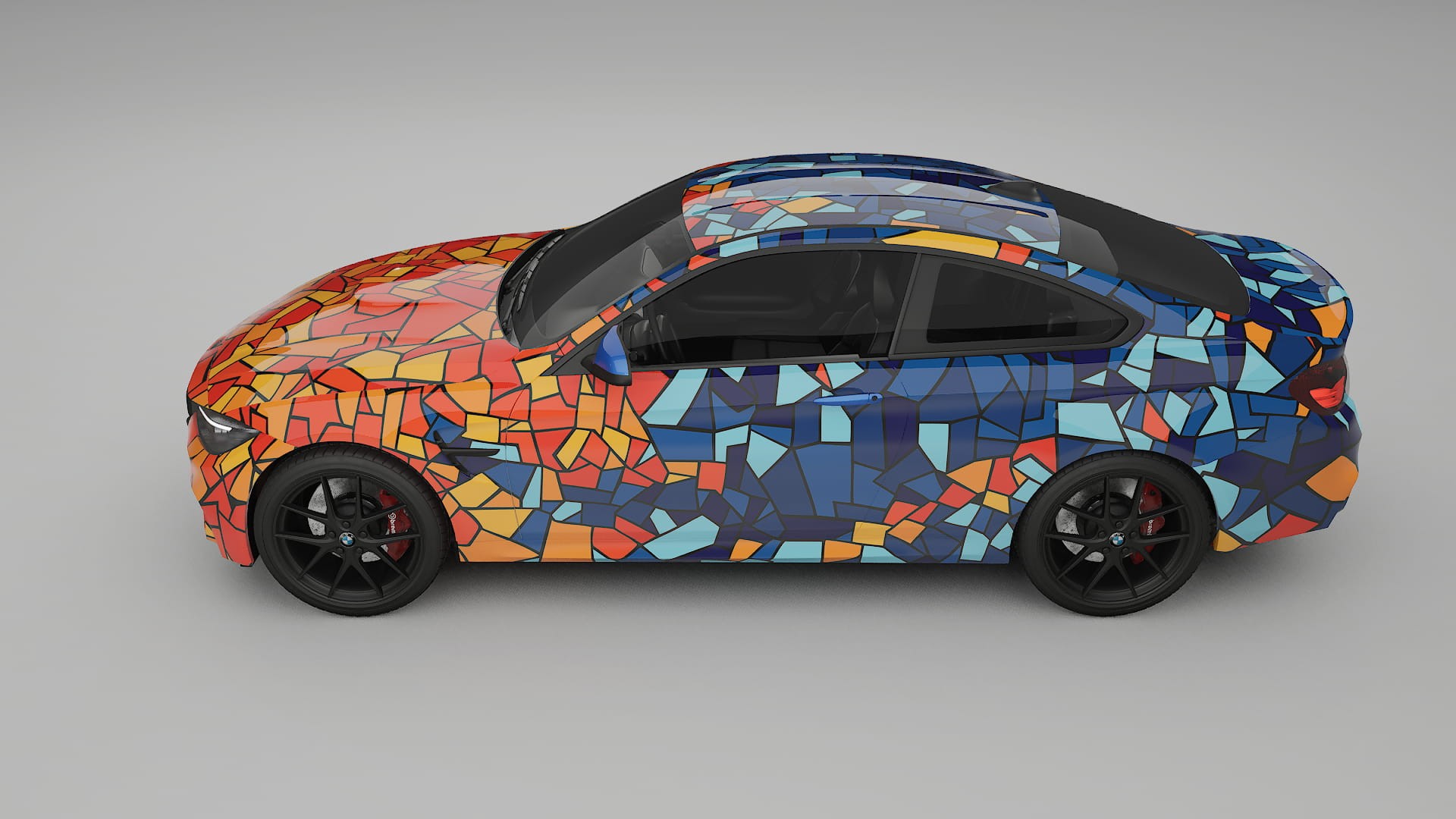 BMW M4 F82 BARCELONA – Kit Wrap PPF Personalizat din Folie de Poliuretan Imprimabilă