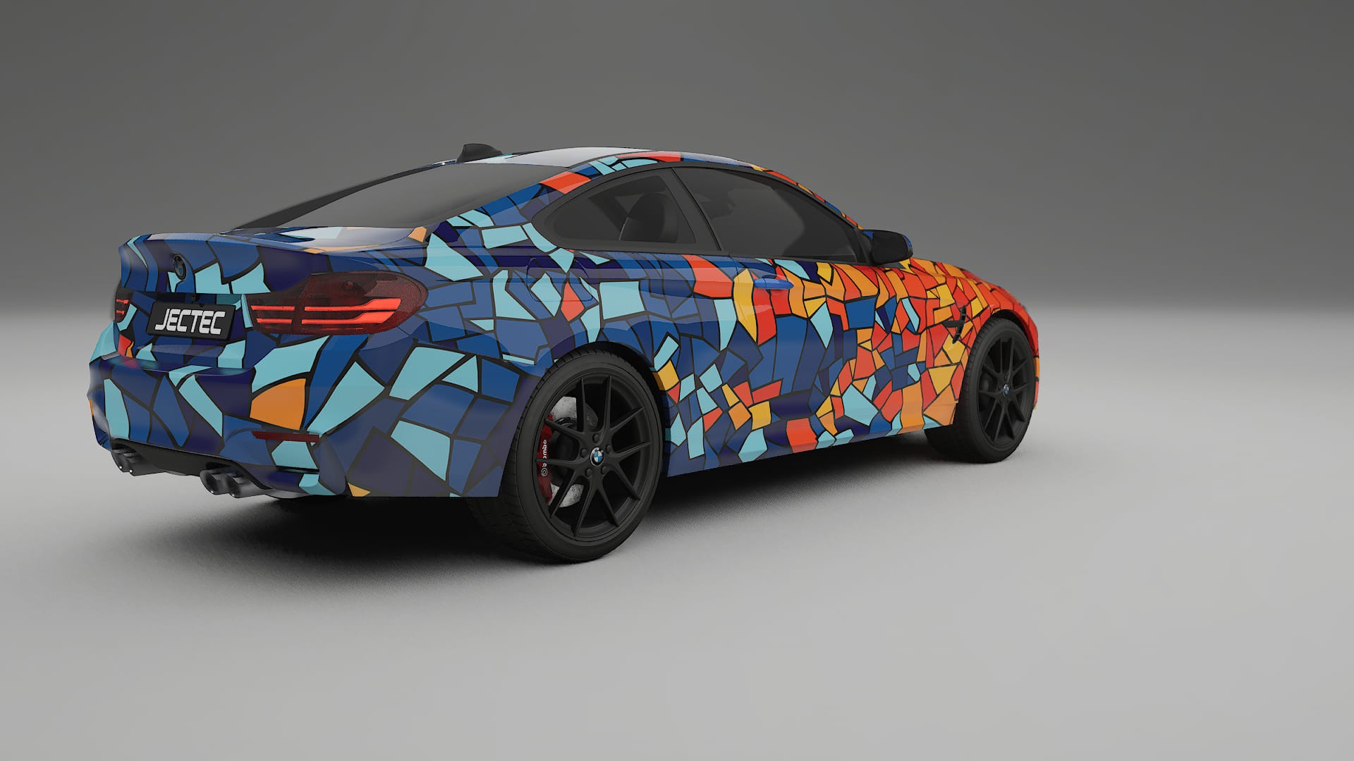 BMW M4 F82 BARCELONA – Kit Wrap PPF Personalizat din Folie de Poliuretan Imprimabilă