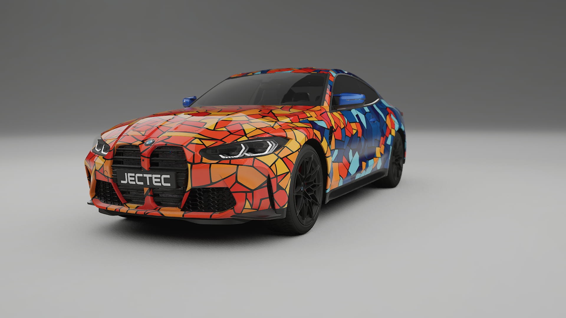 BMW M4 G82 BARCELONA – Kit Wrap PPF Personalizat din Folie de Poliuretan Imprimabilă
