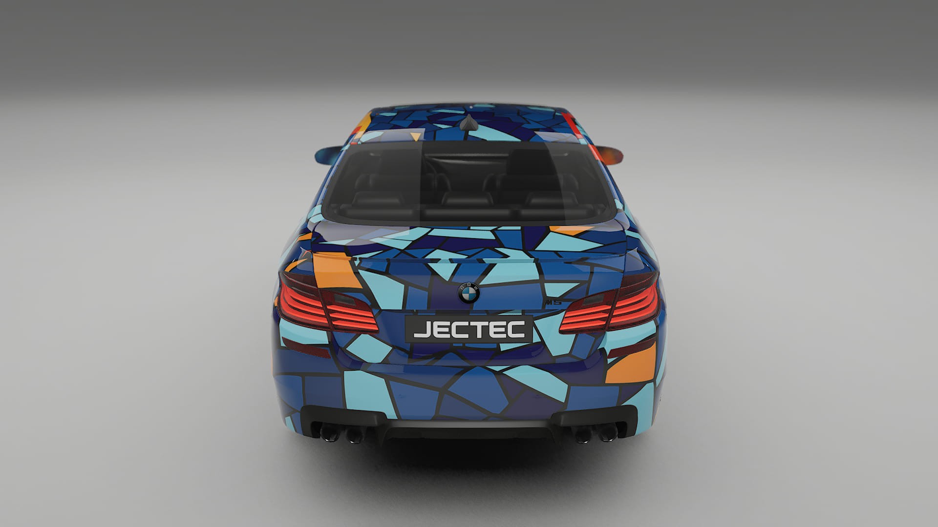 BMW M5 F10 BARCELONA – Kit Wrap PPF Personalizat din Folie de Poliuretan Imprimabilă