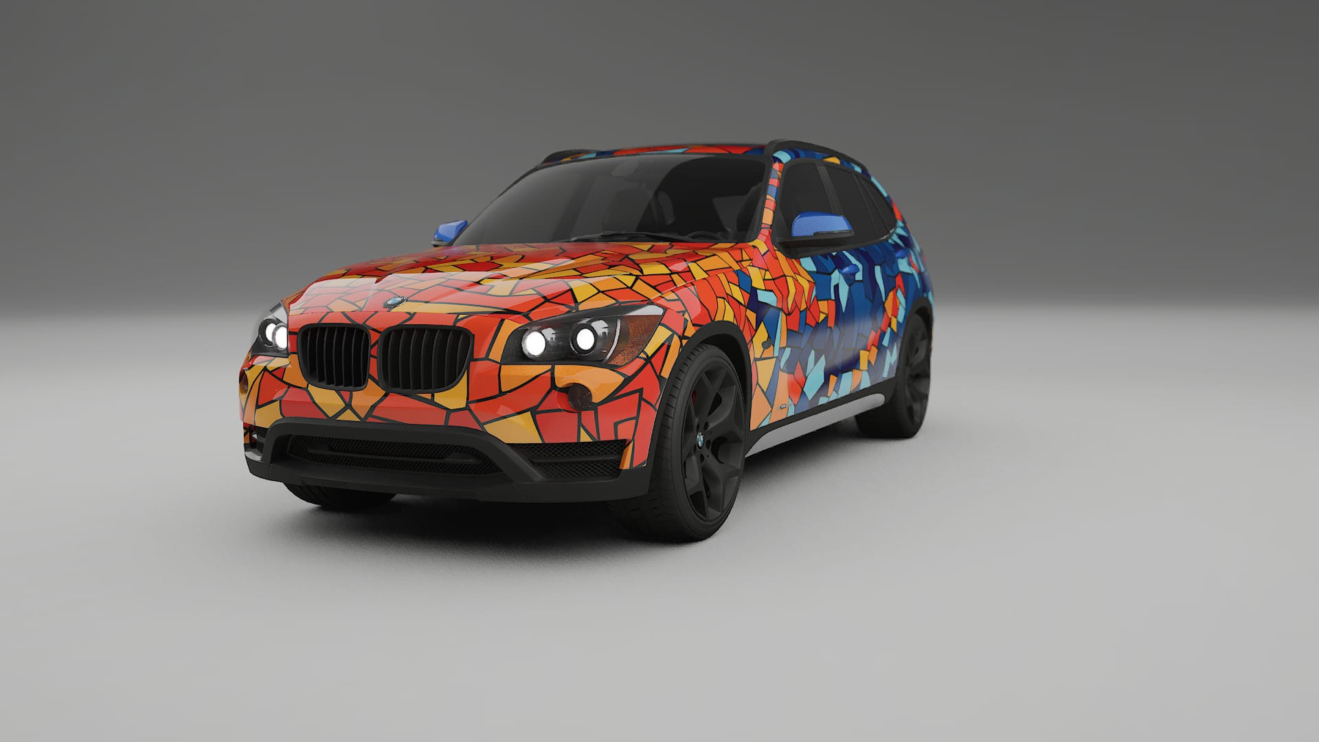 BMW X1 E84 BARCELONA – Kit Wrap PPF Personalizat din Folie de Poliuretan Imprimabilă