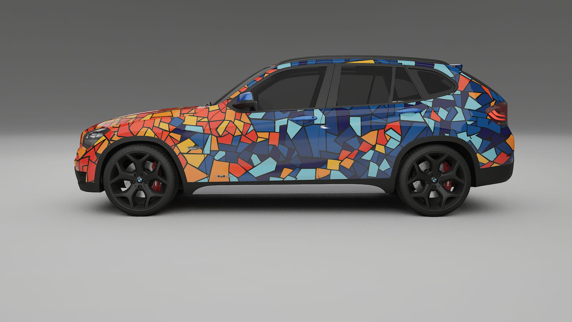 BMW X1 E84 BARCELONA – Kit Wrap PPF Personalizat din Folie de Poliuretan Imprimabilă