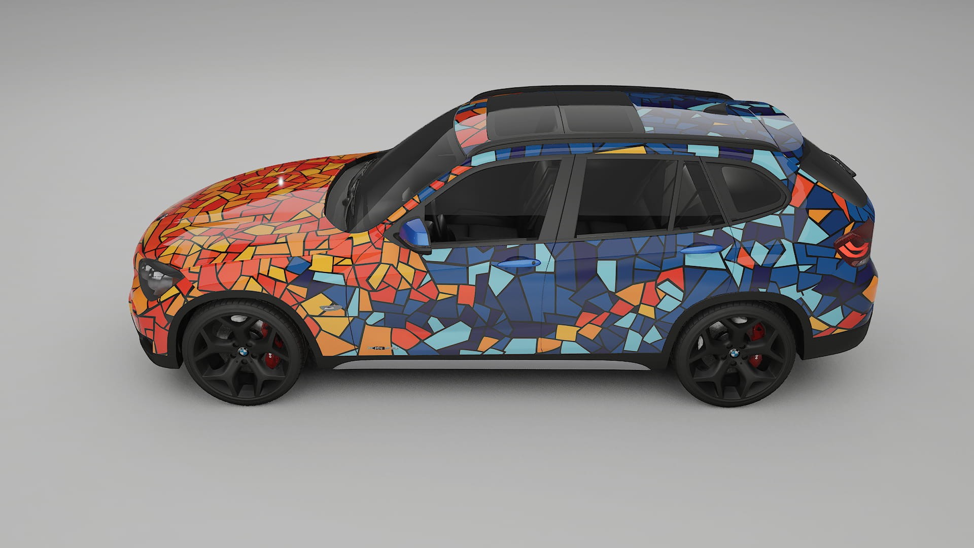 BMW X1 E84 BARCELONA – Kit Wrap PPF Personalizat din Folie de Poliuretan Imprimabilă