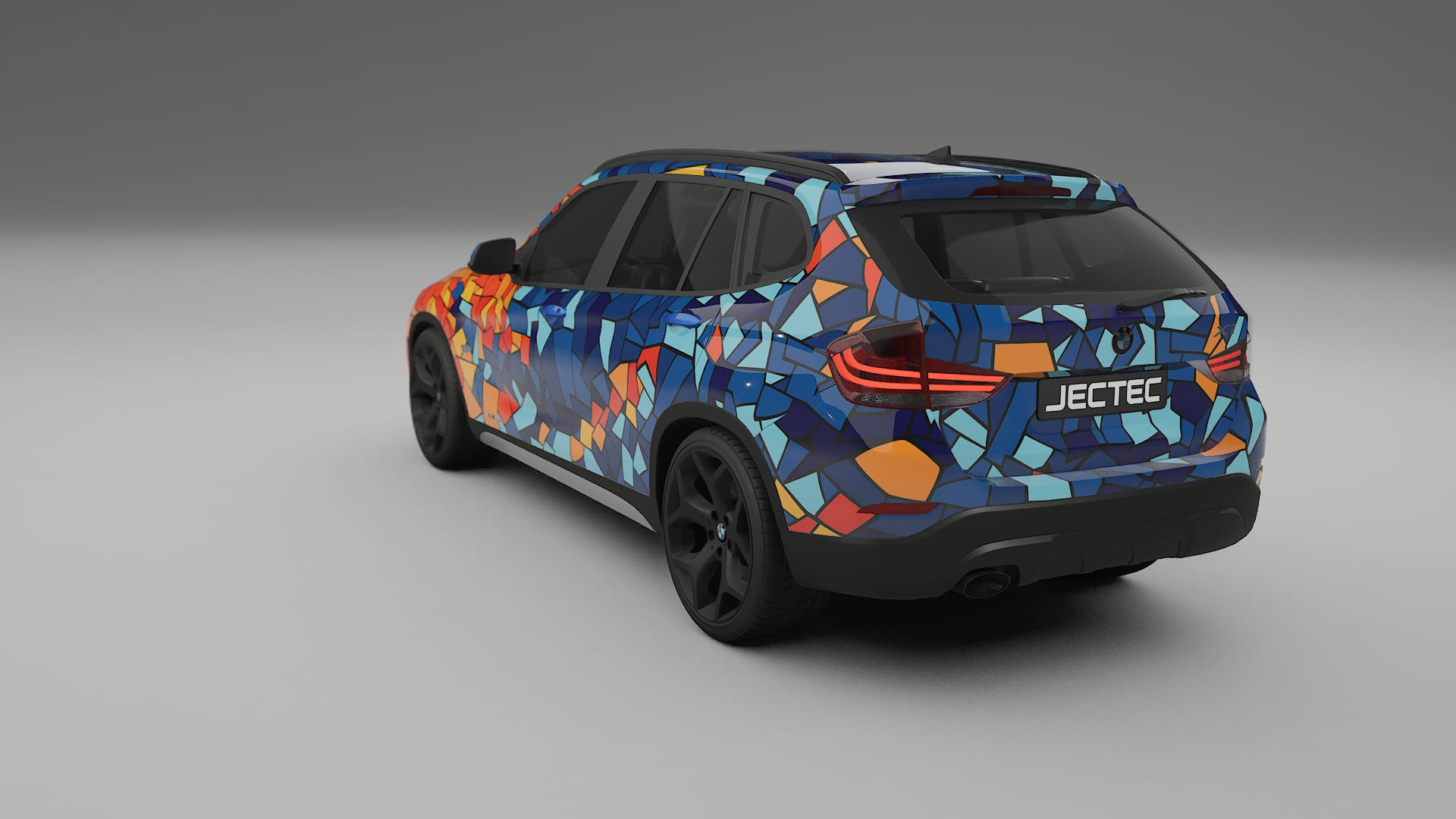 BMW X1 E84 BARCELONA – Kit Wrap PPF Personalizat din Folie de Poliuretan Imprimabilă