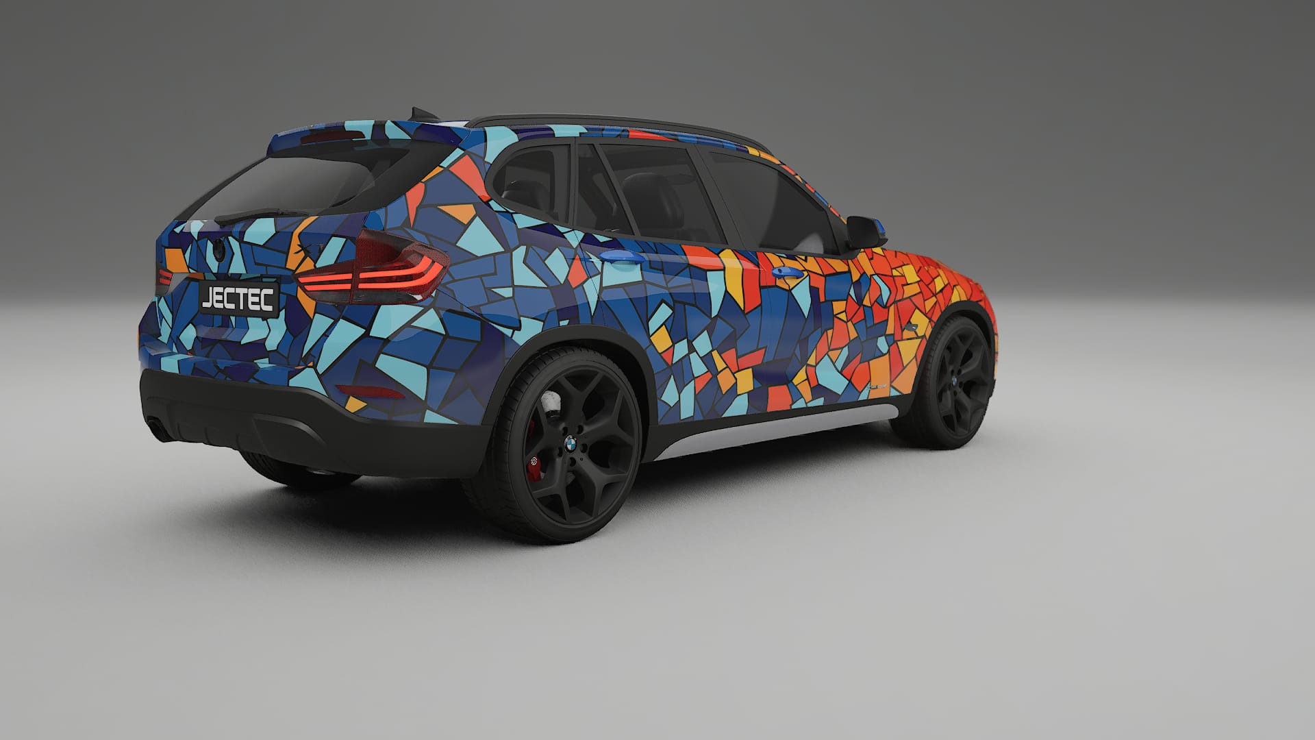BMW X1 E84 BARCELONA – Kit Wrap PPF Personalizat din Folie de Poliuretan Imprimabilă