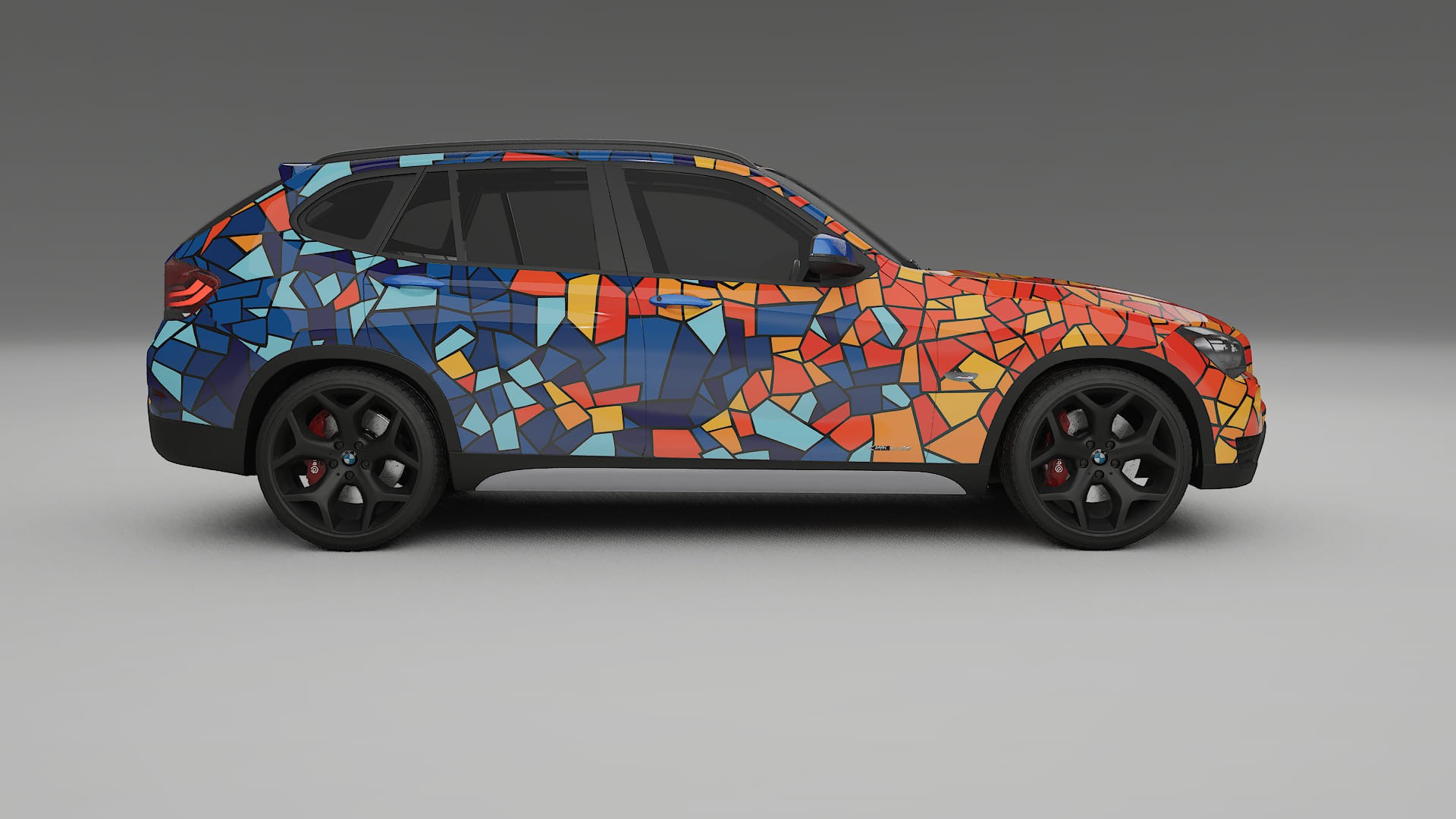 BMW X1 E84 BARCELONA – Kit Wrap PPF Personalizat din Folie de Poliuretan Imprimabilă