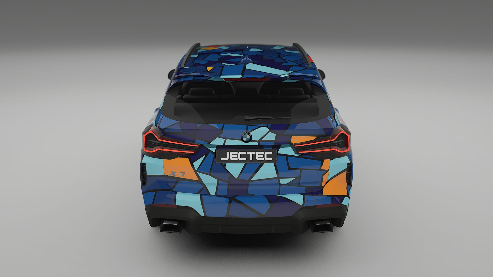 BMW X3 G01 facelift BARCELONA – Kit Wrap PPF Personalizat din Folie de Poliuretan Imprimabilă