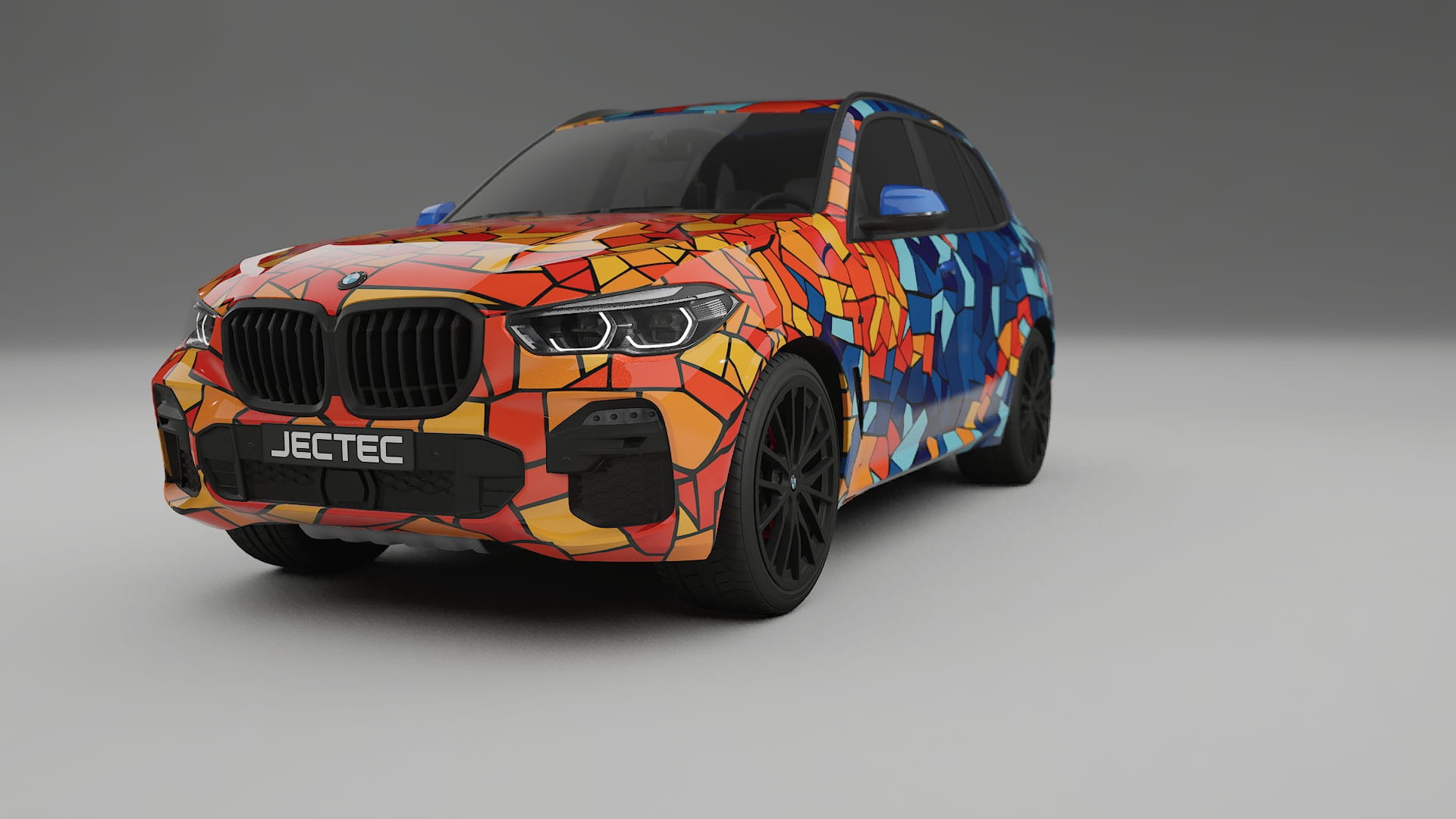 BMW X5 G05 M-Sport BARCELONA – Kit Wrap PPF Personalizat din Folie de Poliuretan Imprimabilă