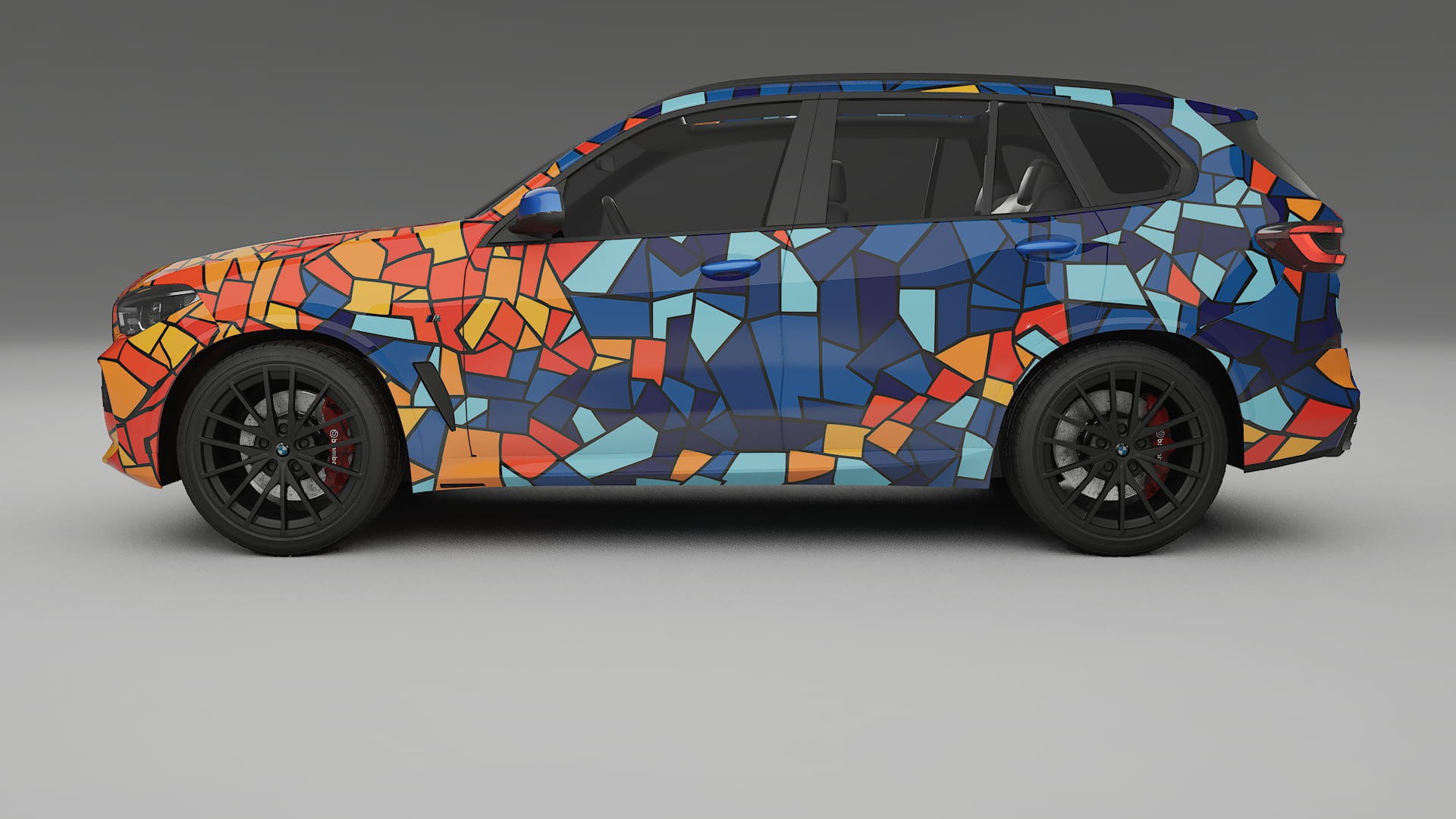 BMW X5 G05 M-Sport BARCELONA – Kit Wrap PPF Personalizat din Folie de Poliuretan Imprimabilă