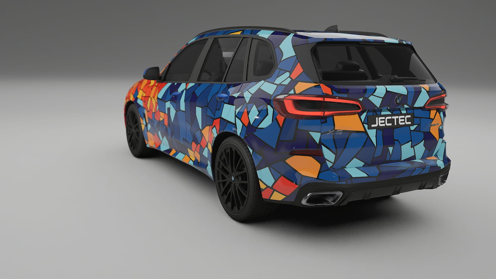 BMW X5 G05 M-Sport BARCELONA – Kit Wrap PPF Personalizat din Folie de Poliuretan Imprimabilă