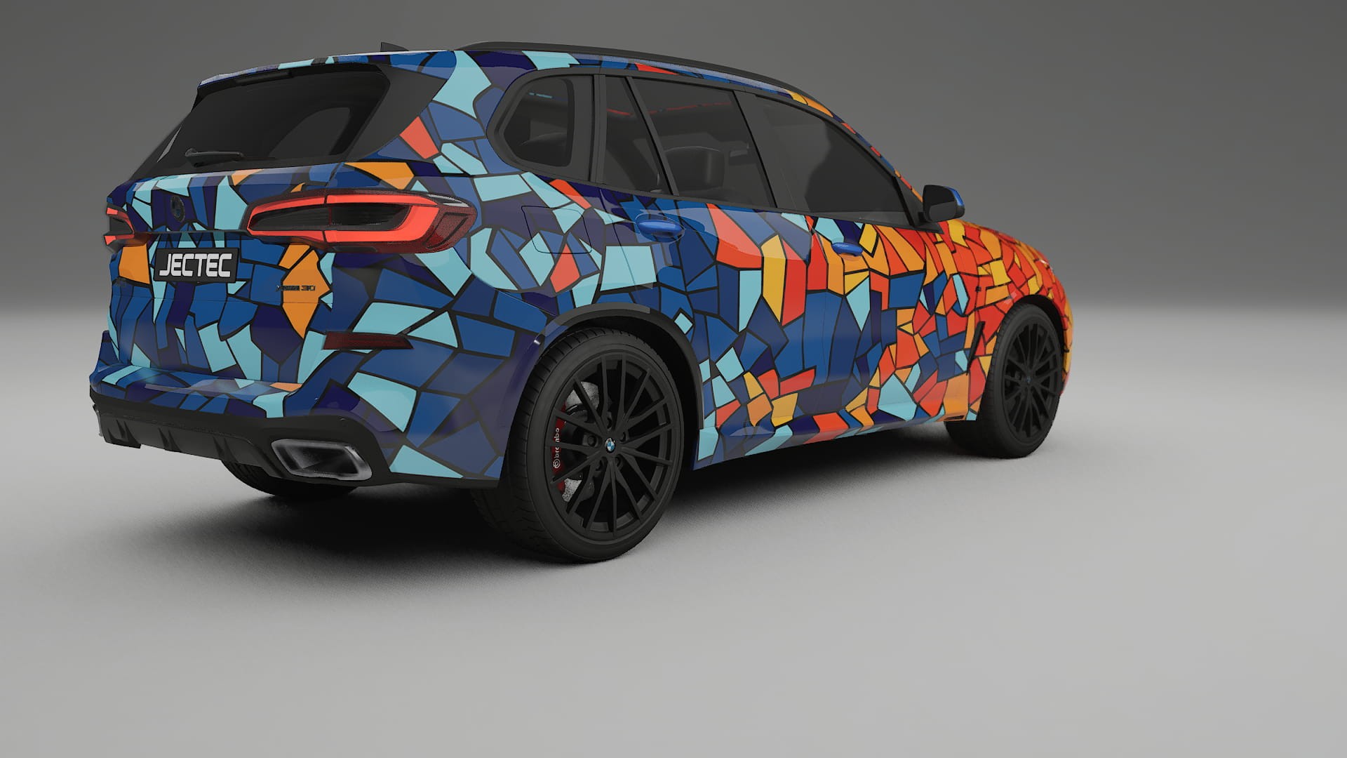 BMW X5 G05 M-Sport BARCELONA – Kit Wrap PPF Personalizat din Folie de Poliuretan Imprimabilă