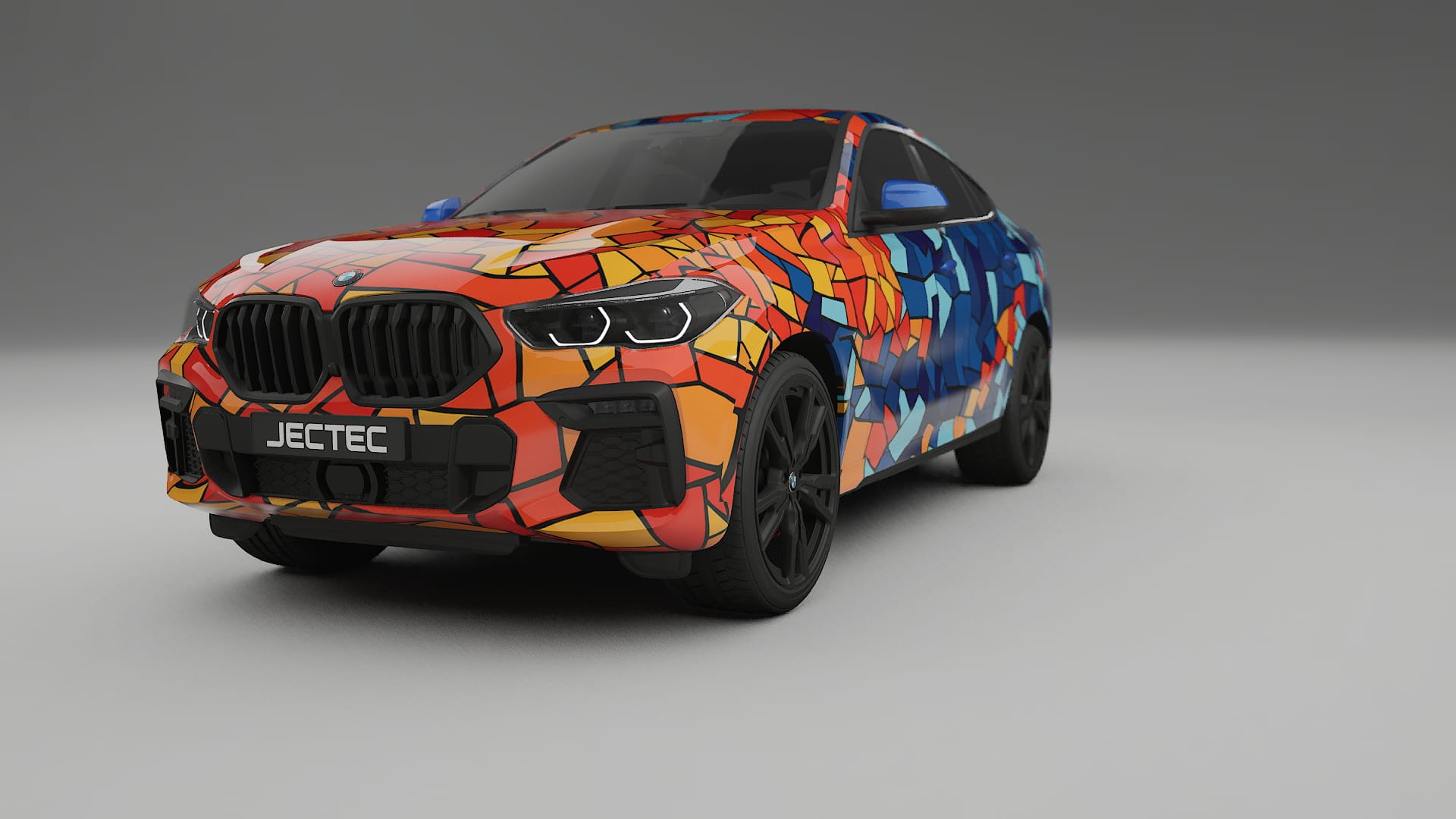 BMW X6 G06 F96 BARCELONA – Kit Wrap PPF Personalizat din Folie de Poliuretan Imprimabilă