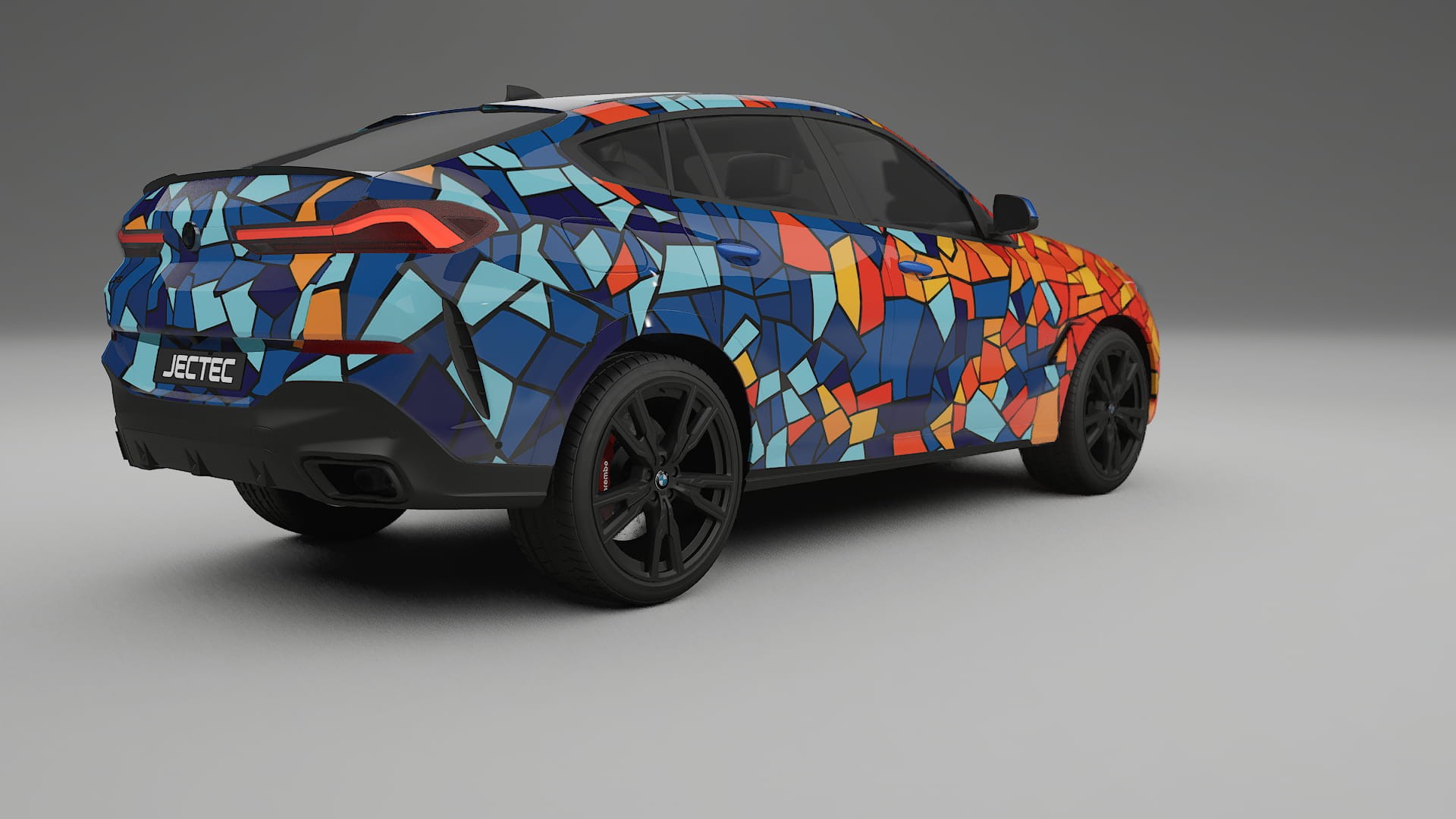 BMW X6 G06 F96 BARCELONA – Kit Wrap PPF Personalizat din Folie de Poliuretan Imprimabilă
