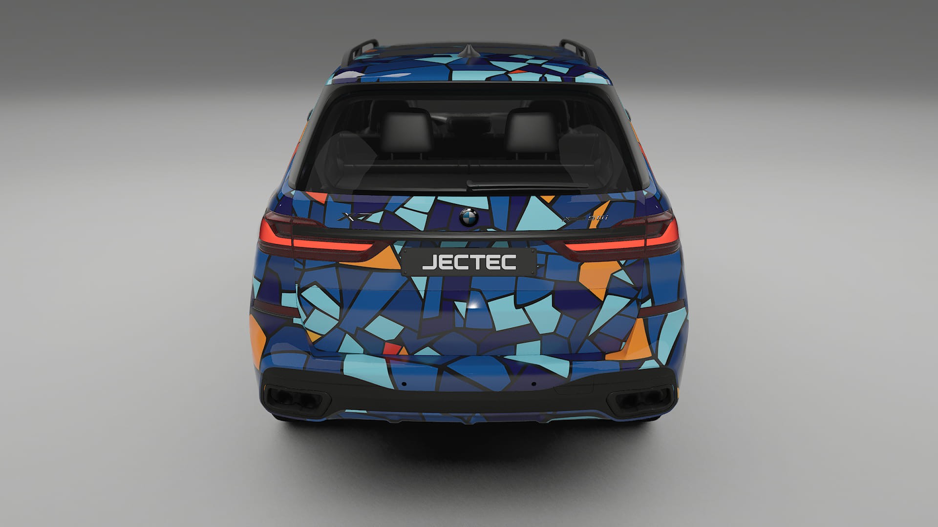 BMW X7 M G07 BARCELONA – Kit Wrap PPF Personalizat din Folie de Poliuretan Imprimabilă