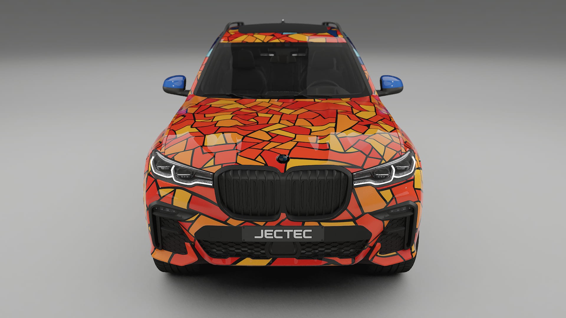 BMW X7 M G07 BARCELONA – Kit Wrap PPF Personalizat din Folie de Poliuretan Imprimabilă