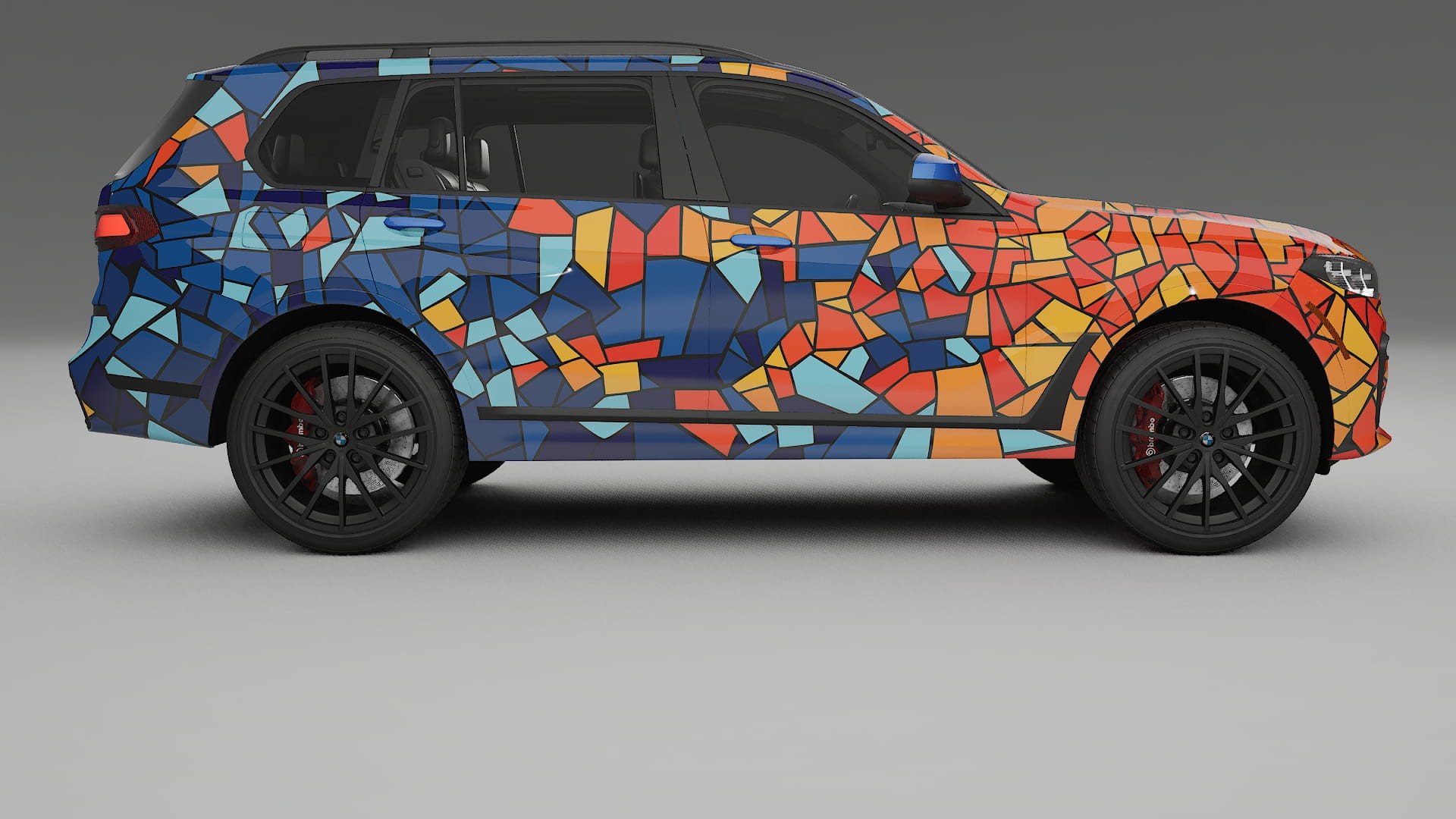 BMW X7 M G07 BARCELONA – Kit Wrap PPF Personalizat din Folie de Poliuretan Imprimabilă