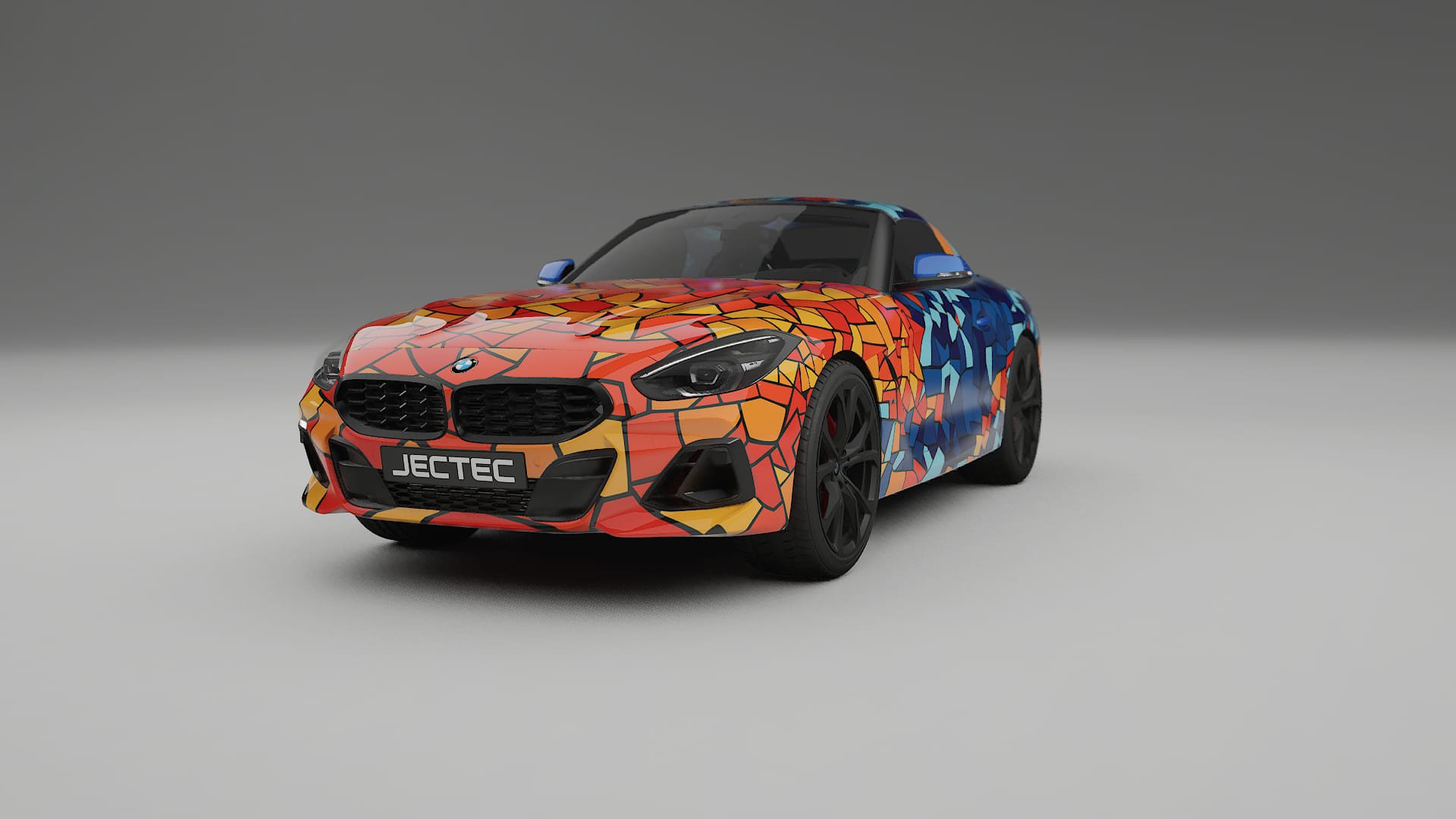 BMW Z4 G29 BARCELONA – Kit Wrap PPF Personalizat din Folie de Poliuretan Imprimabilă