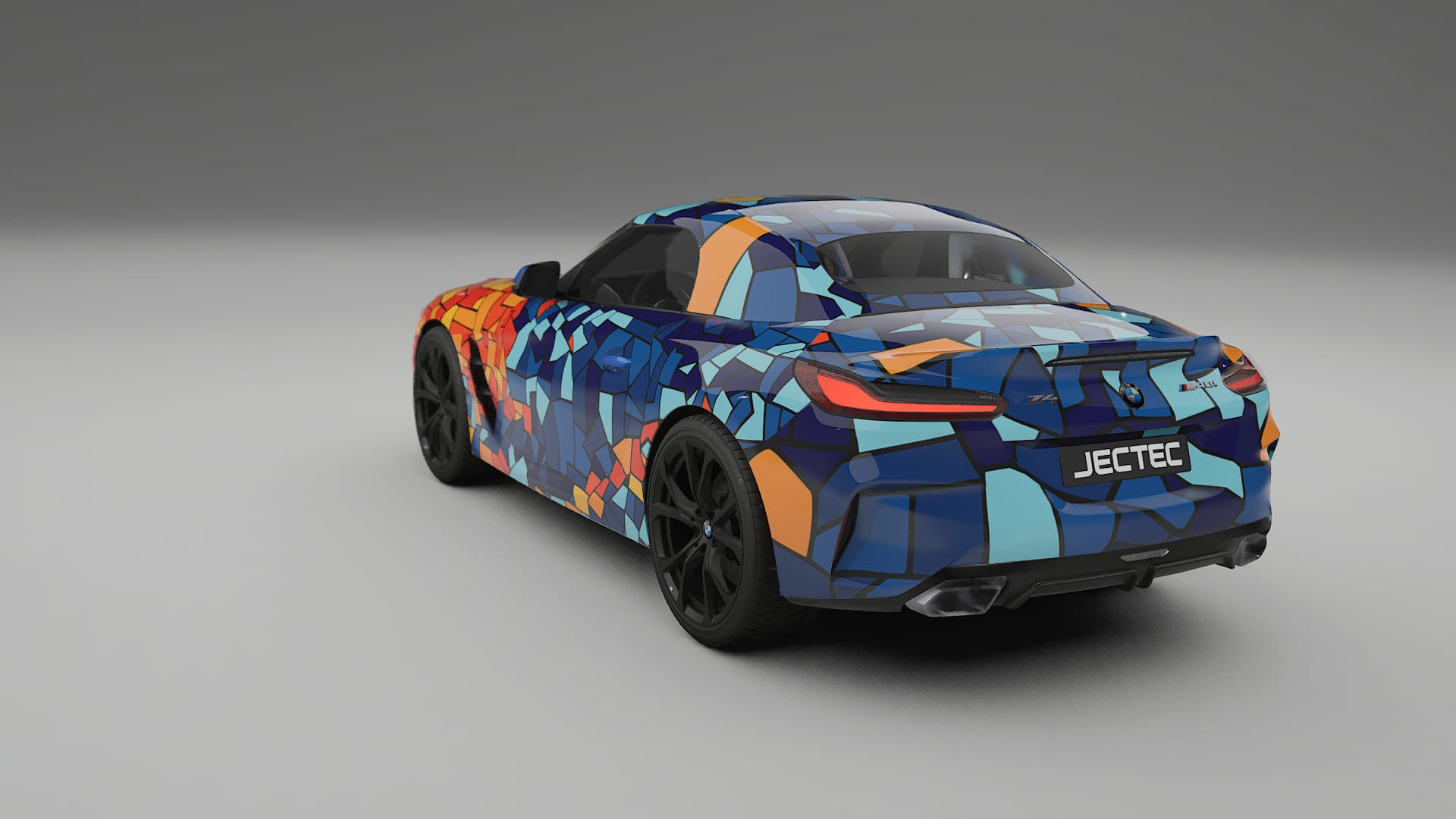 BMW Z4 G29 BARCELONA – Kit Wrap PPF Personalizat din Folie de Poliuretan Imprimabilă