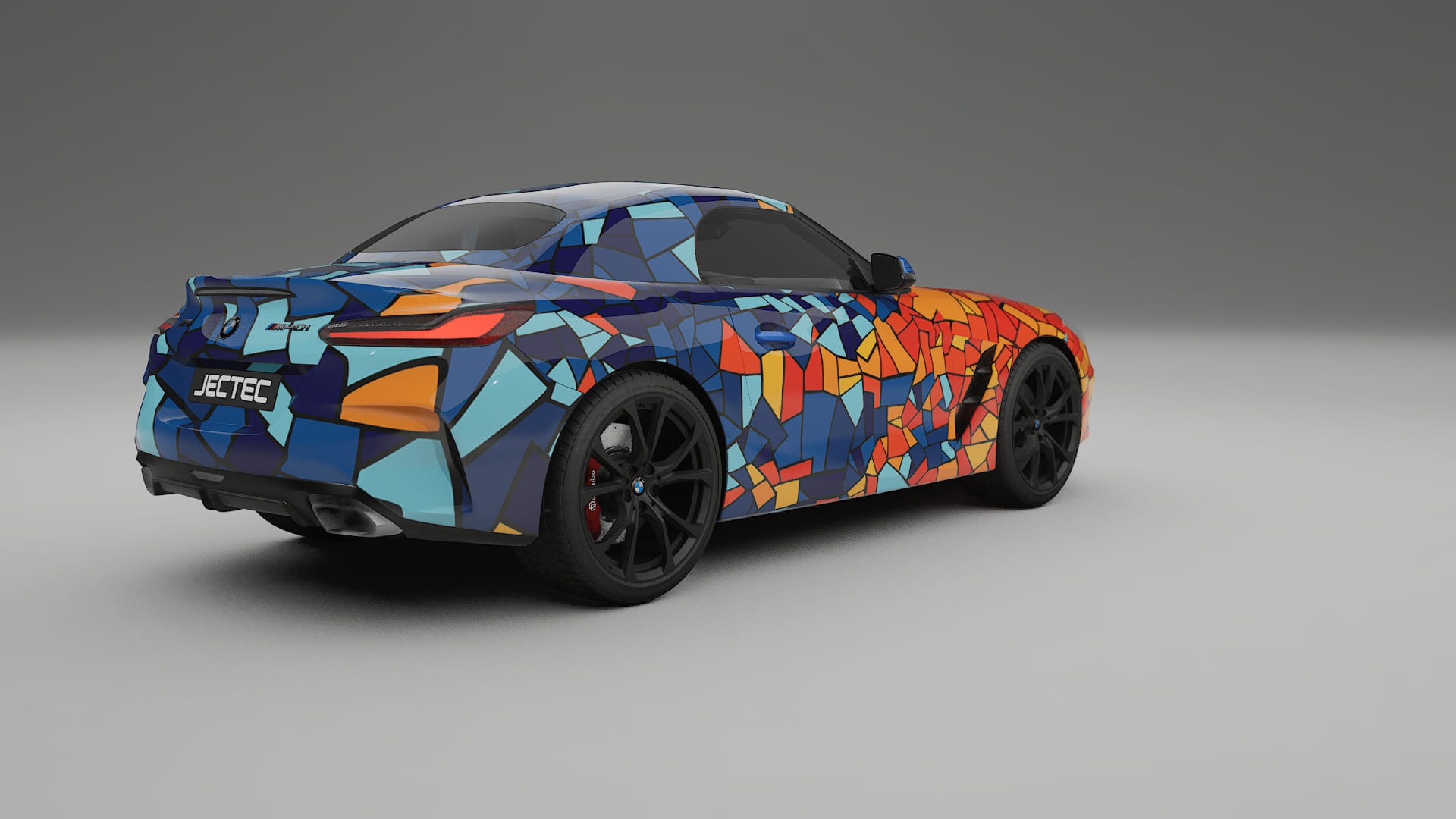 BMW Z4 G29 BARCELONA – Kit Wrap PPF Personalizat din Folie de Poliuretan Imprimabilă