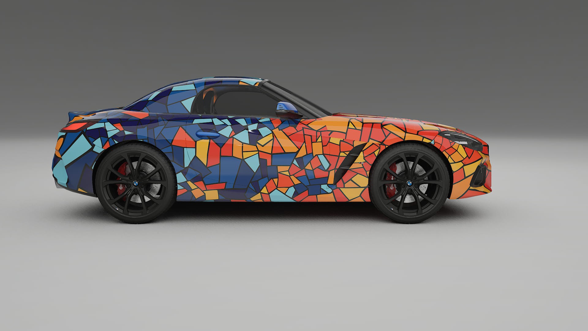 BMW Z4 G29 BARCELONA – Kit Wrap PPF Personalizat din Folie de Poliuretan Imprimabilă