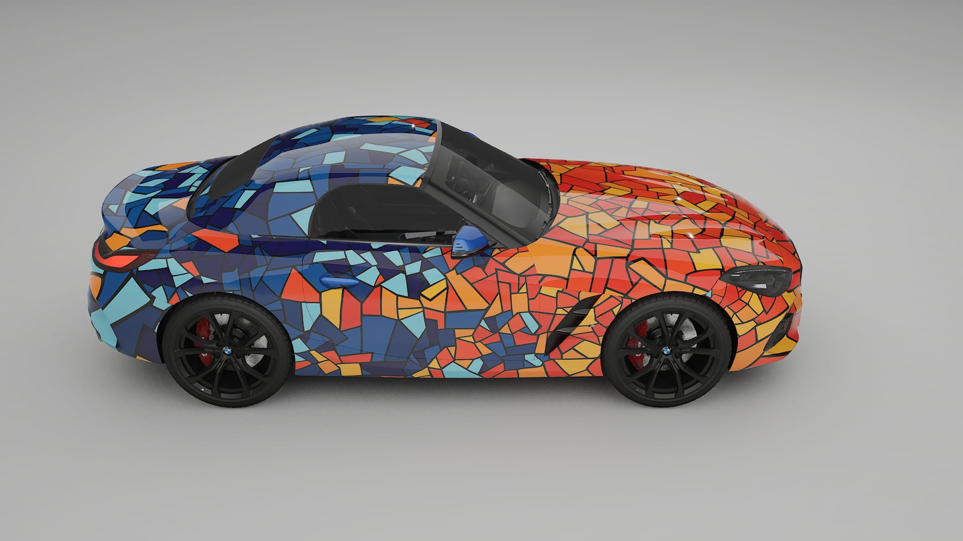 BMW Z4 G29 BARCELONA – Kit Wrap PPF Personalizat din Folie de Poliuretan Imprimabilă