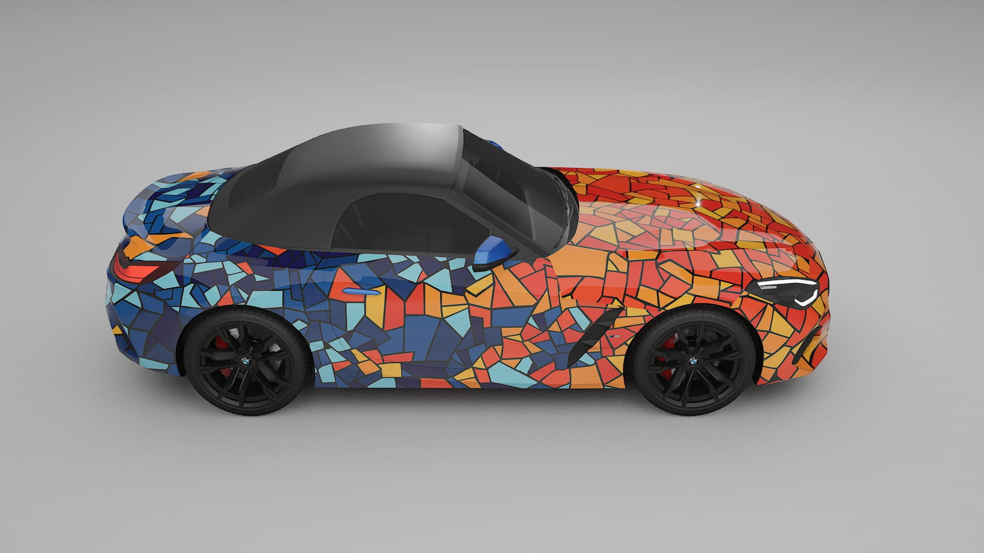 BMW Z4 G29 M40i First edition roadster BARCELONA – Kit Wrap PPF Personalizat din Folie de Poliuretan Imprimabilă