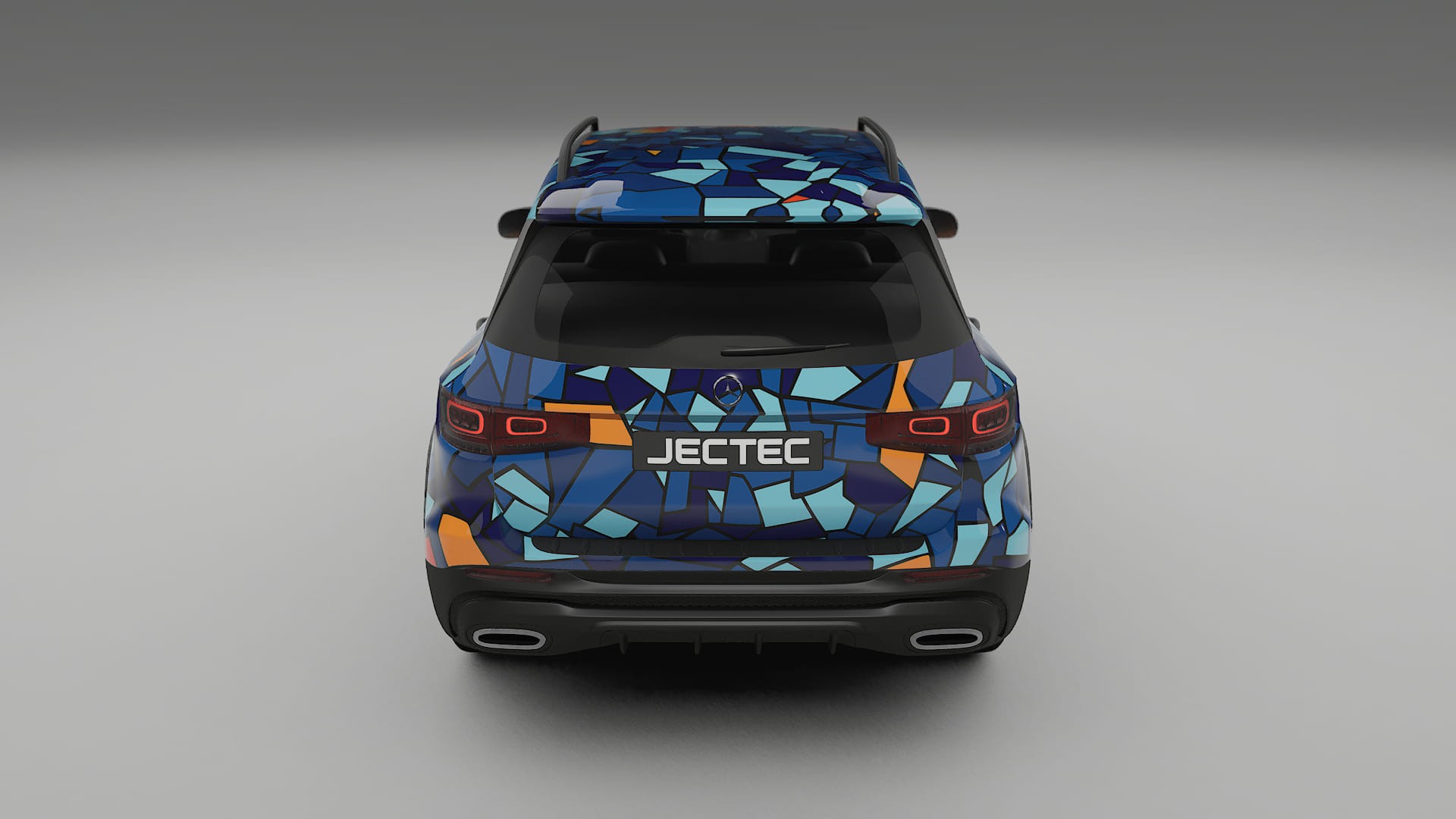 Mercedes AMG GLB BARCELONA – Kit Wrap PPF Personalizat din Folie de Poliuretan Imprimabilă