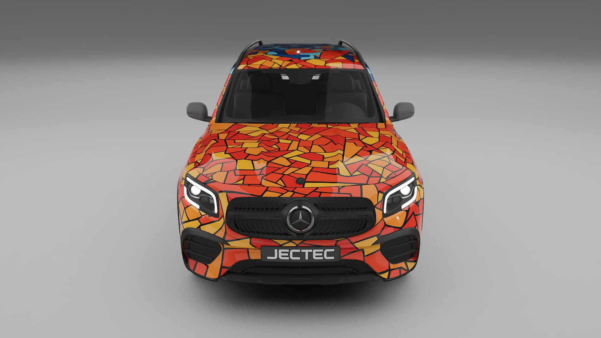 Mercedes AMG GLB BARCELONA – Kit Wrap PPF Personalizat din Folie de Poliuretan Imprimabilă