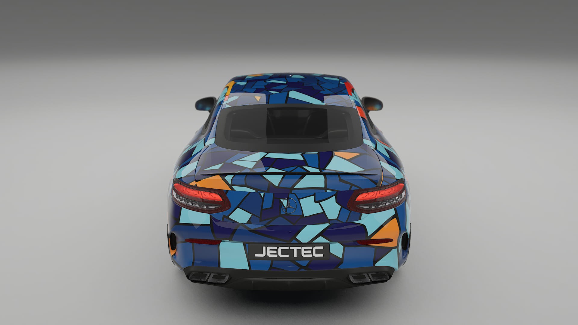 Mercedes C63 AMG W205 Coupe BARCELONA – Kit Wrap PPF Personalizat din Folie de Poliuretan Imprimabilă