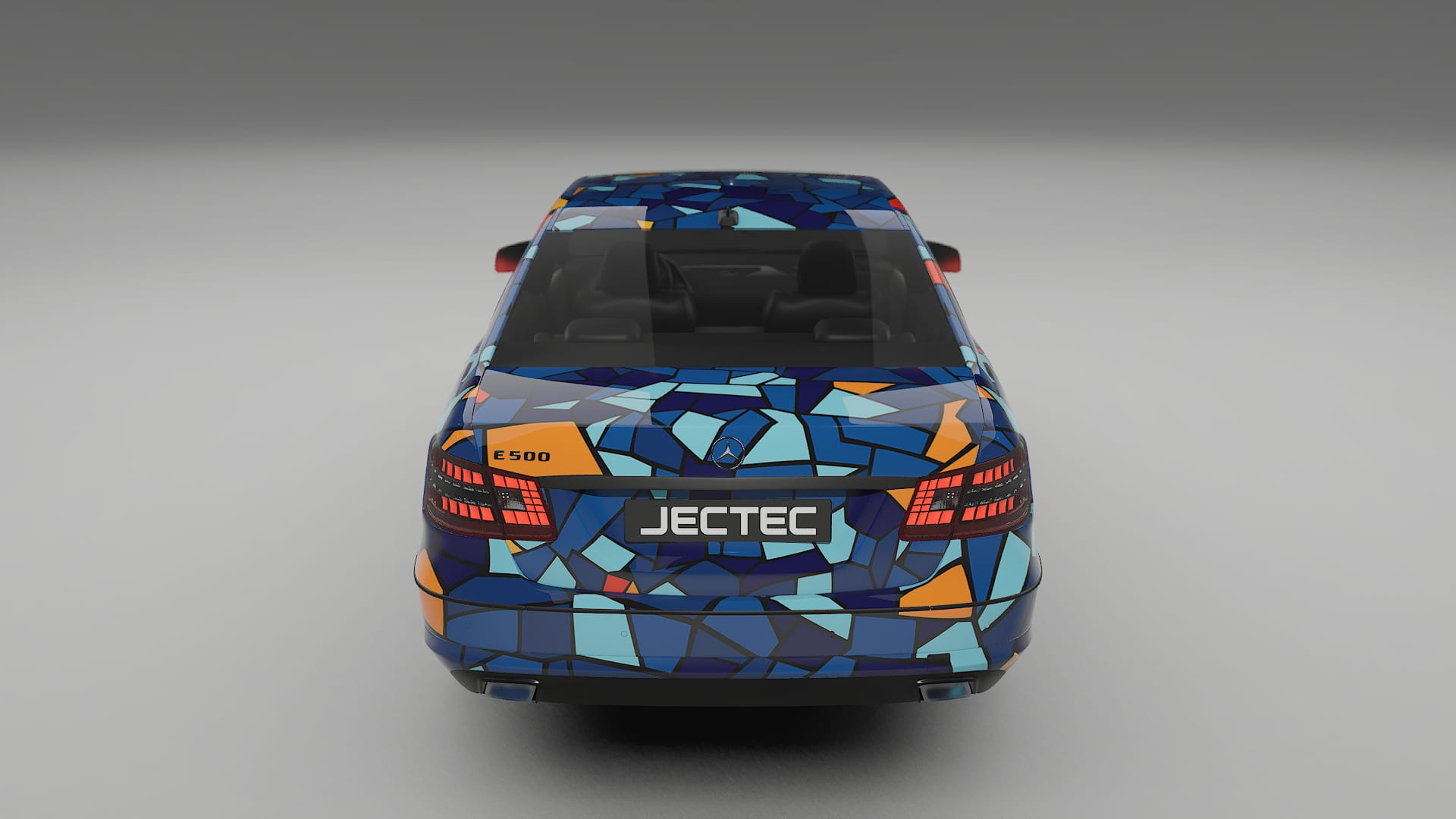 Mercedes E-class Sedan W212 Prefacelift pre-LCI BARCELONA – Kit Wrap PPF Personalizat din Folie de Poliuretan Imprimabilă