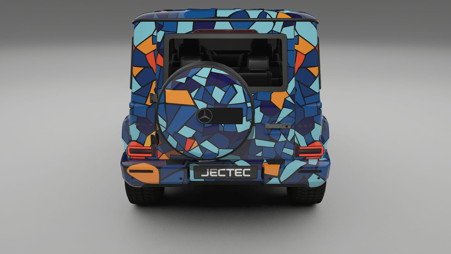 Mercedes G63 AMG W463A BARCELONA – Kit Wrap PPF Personalizat din Folie de Poliuretan Imprimabilă