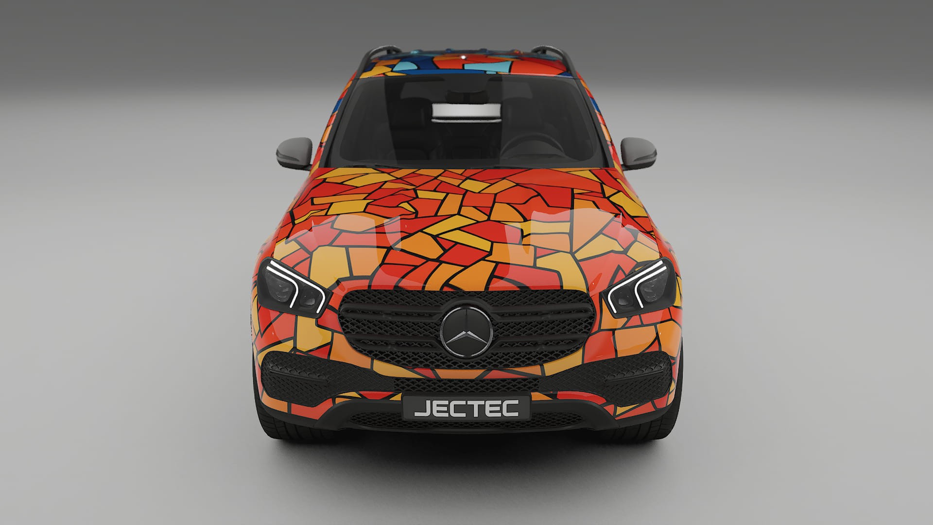 Mercedes GLE W167 BARCELONA – Kit Wrap PPF Personalizat din Folie de Poliuretan Imprimabilă