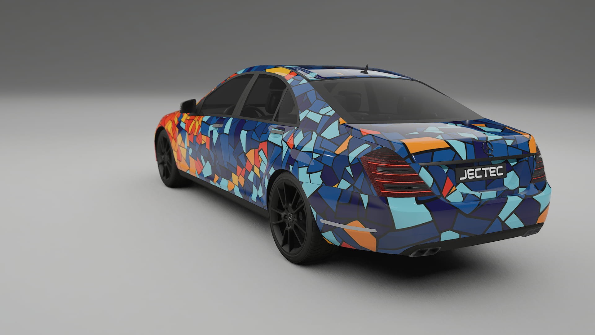 Mercedes S-class W221 facelift LCI BARCELONA – Kit Wrap PPF Personalizat din Folie de Poliuretan Imprimabilă