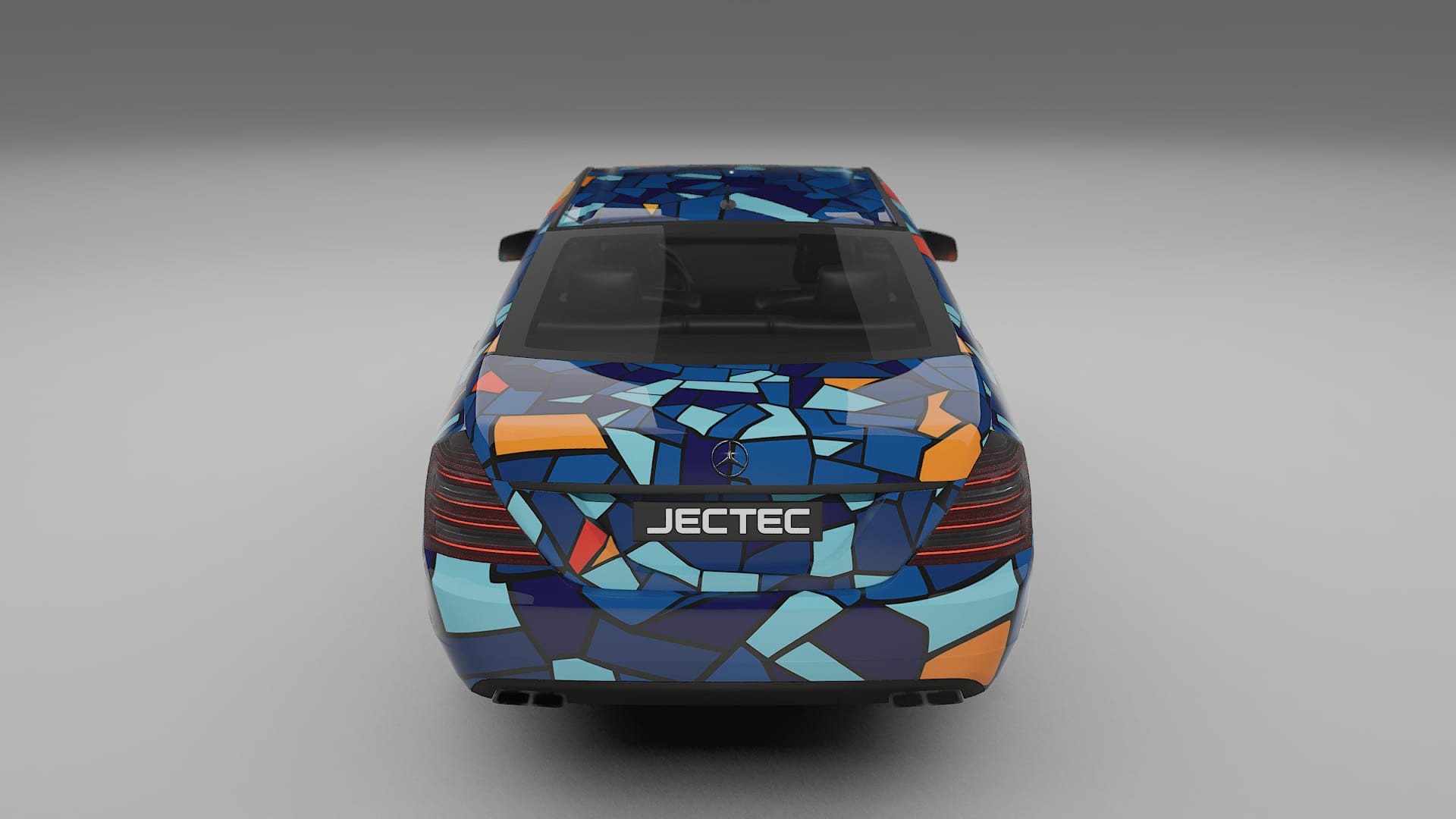 Mercedes S-class W221 facelift LCI BARCELONA – Kit Wrap PPF Personalizat din Folie de Poliuretan Imprimabilă