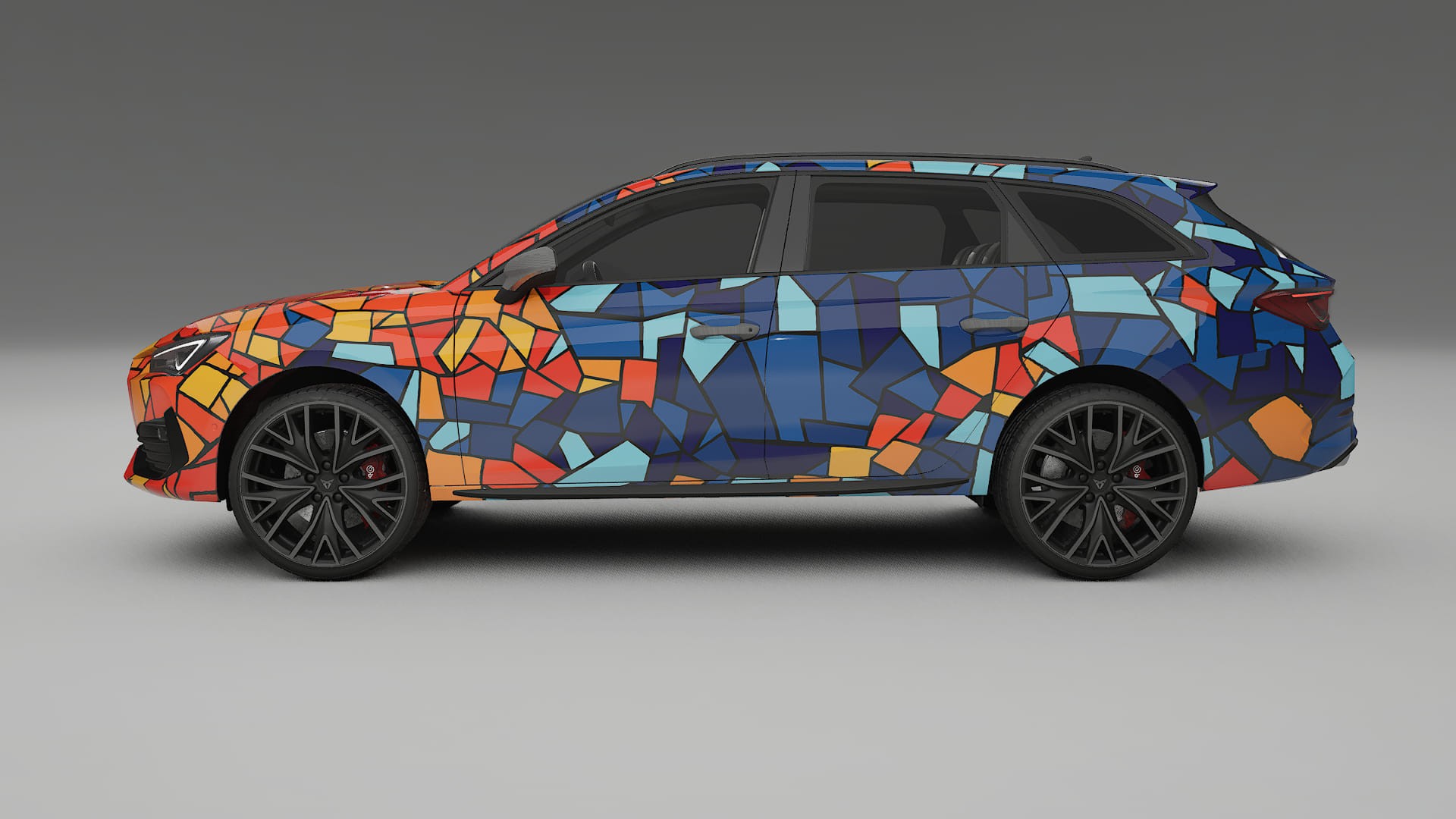 Seat Leon Cupra KL BARCELONA – Kit Wrap PPF Personalizat din Folie de Poliuretan Imprimabilă