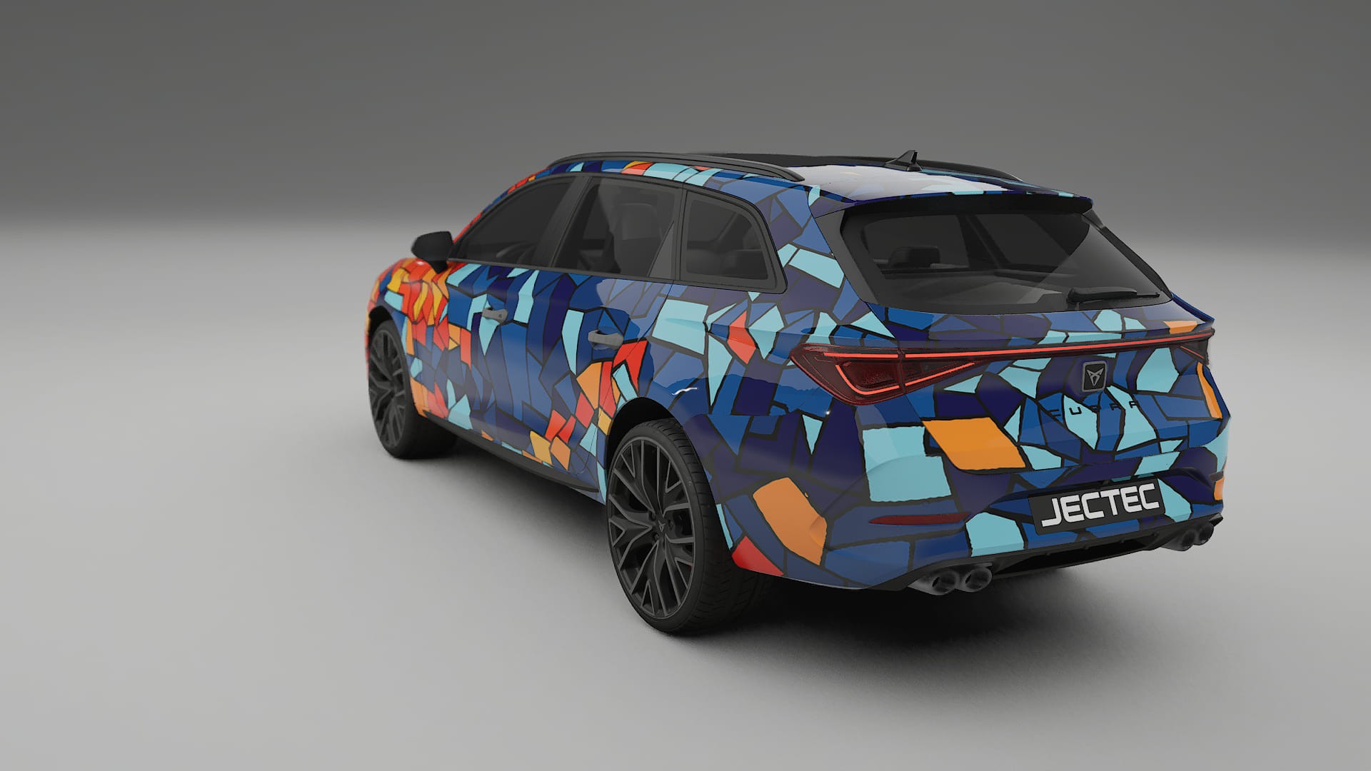 Seat Leon Cupra KL BARCELONA – Kit Wrap PPF Personalizat din Folie de Poliuretan Imprimabilă