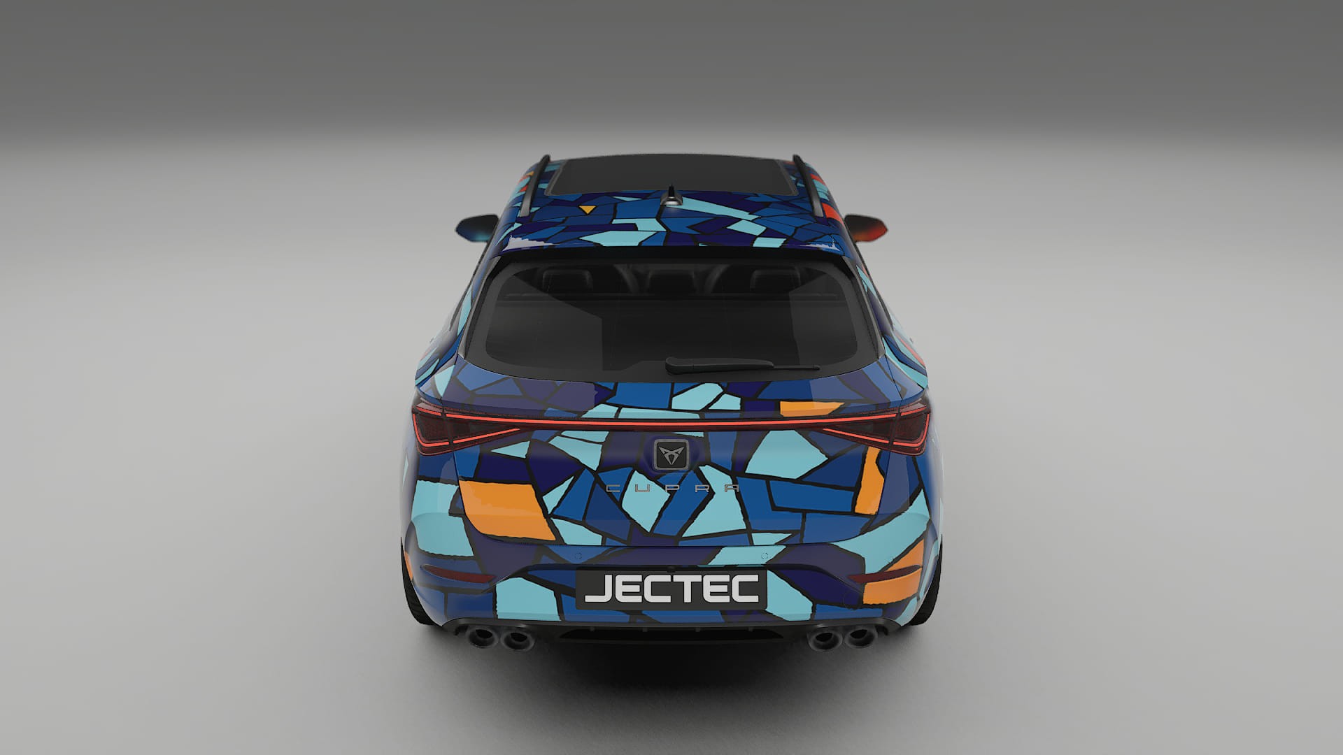 Seat Leon Cupra KL BARCELONA – Kit Wrap PPF Personalizat din Folie de Poliuretan Imprimabilă