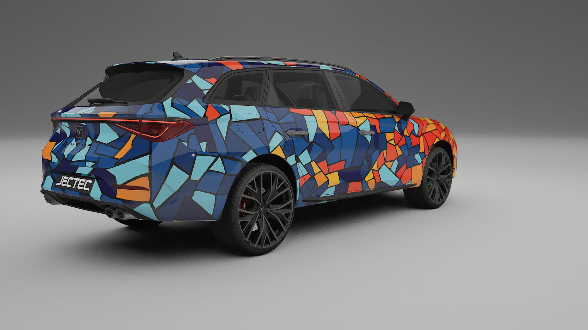 Seat Leon Cupra KL BARCELONA – Kit Wrap PPF Personalizat din Folie de Poliuretan Imprimabilă