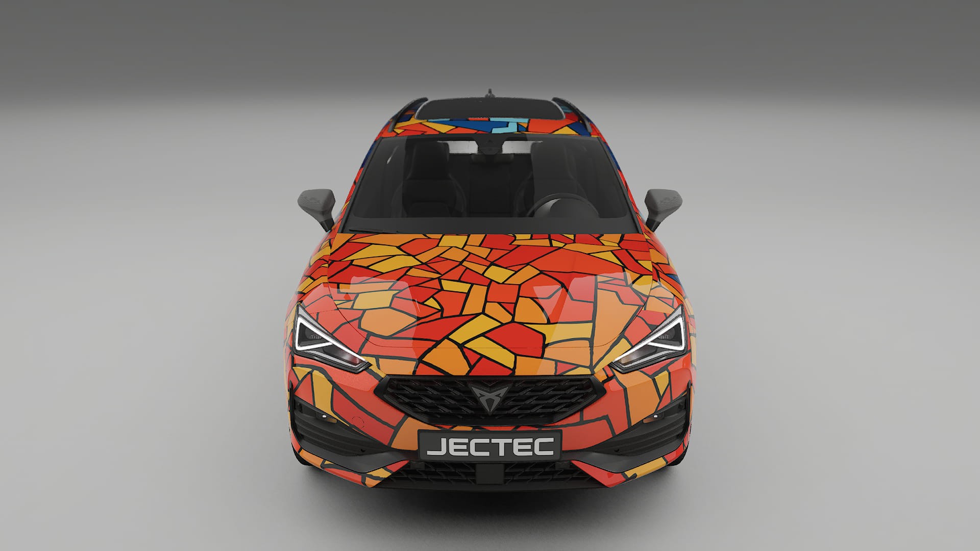 Seat Leon Cupra KL BARCELONA – Kit Wrap PPF Personalizat din Folie de Poliuretan Imprimabilă