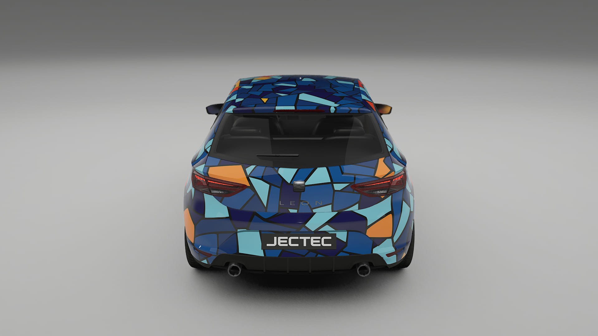 Seat Leon FR 5F BARCELONA – Kit Wrap PPF Personalizat din Folie de Poliuretan Imprimabilă